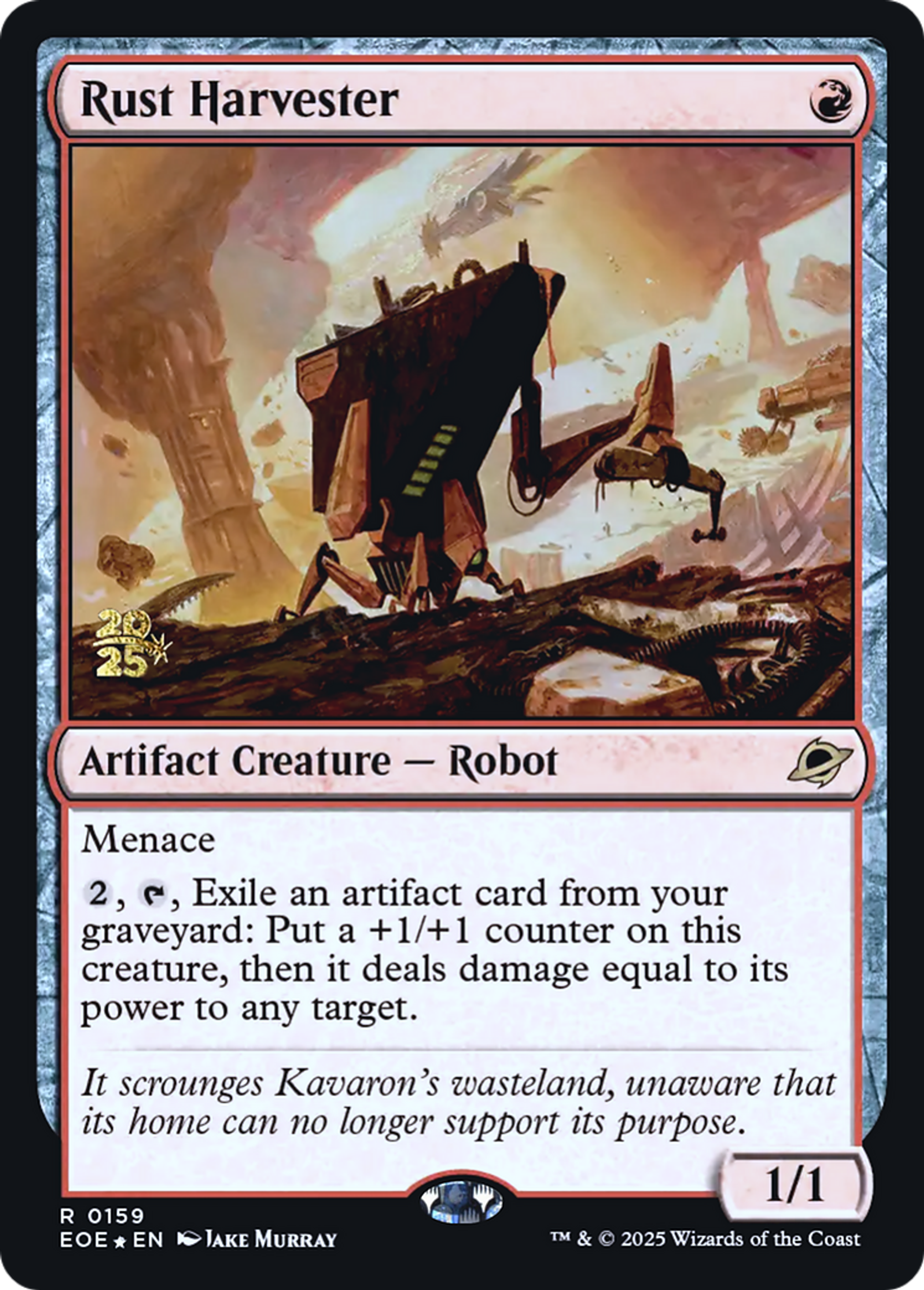 Rust Harvester — Edge of Eternities Promos — Magic: The Gathering