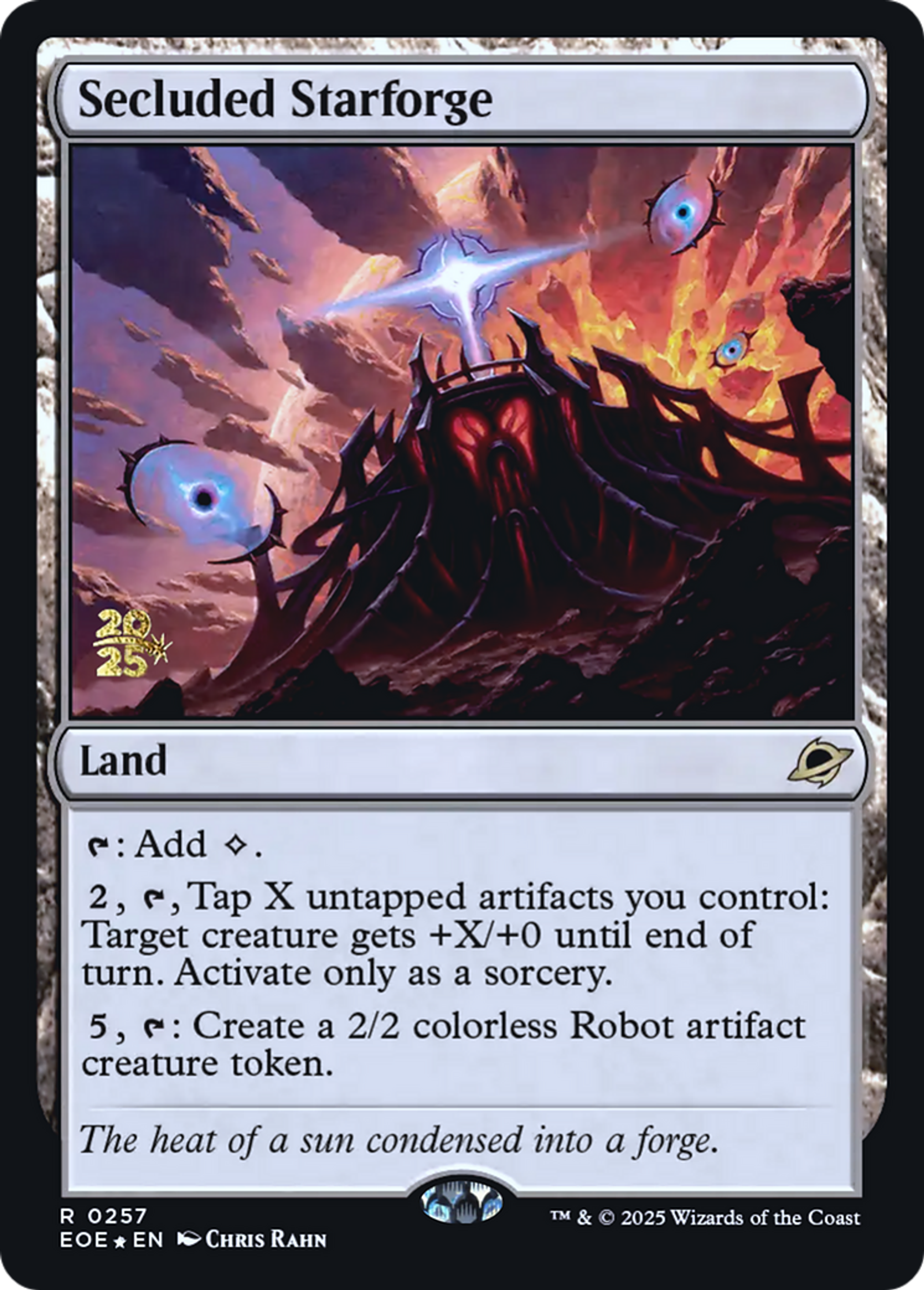 Forge stellaire retirée — Edge of Eternities Promos — Magic: The Gathering
