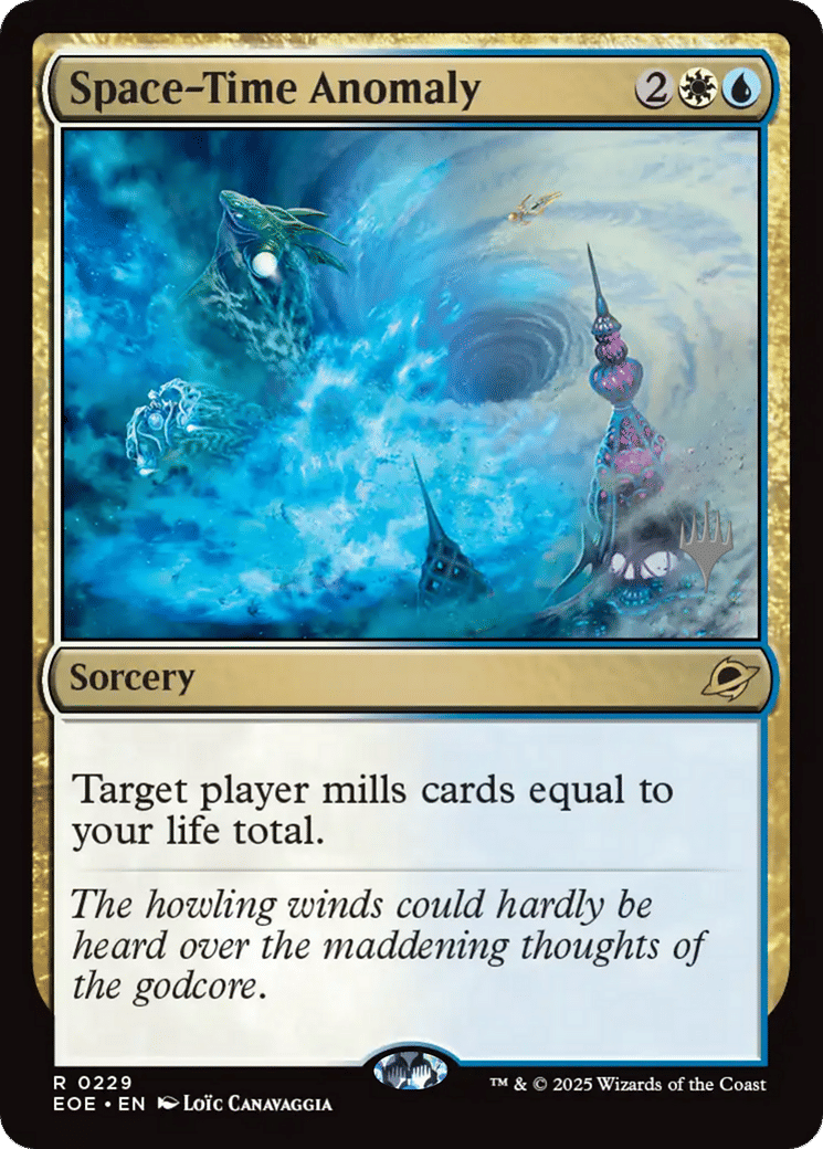 Space-Time Anomaly — Edge of Eternities Promos — Magic: The Gathering
