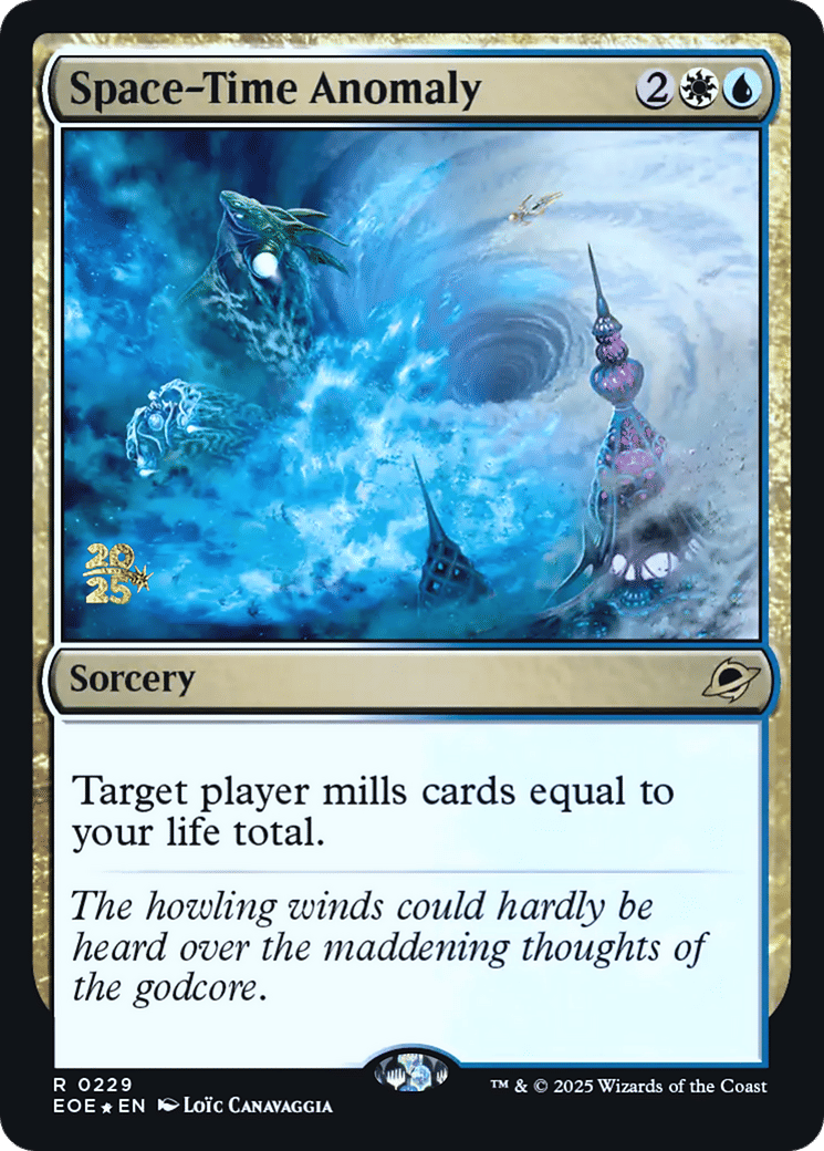 Space-Time Anomaly — Edge of Eternities Promos — Magic: The Gathering