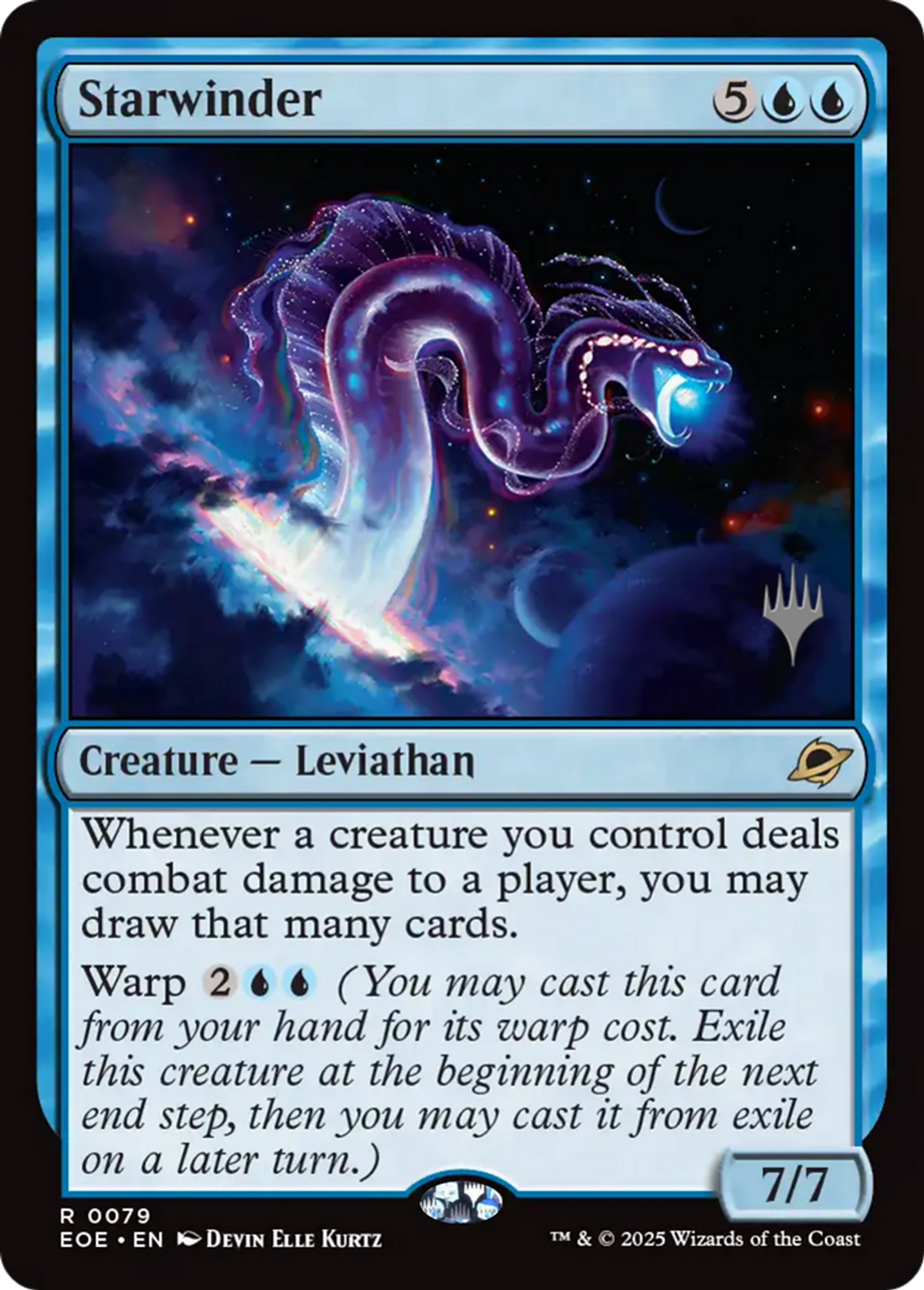 Enrouleur stellaire — Edge of Eternities Promos — Magic: The Gathering