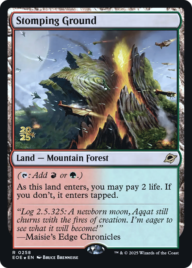 Stomping Ground — Edge of Eternities Promos — Magic: The Gathering