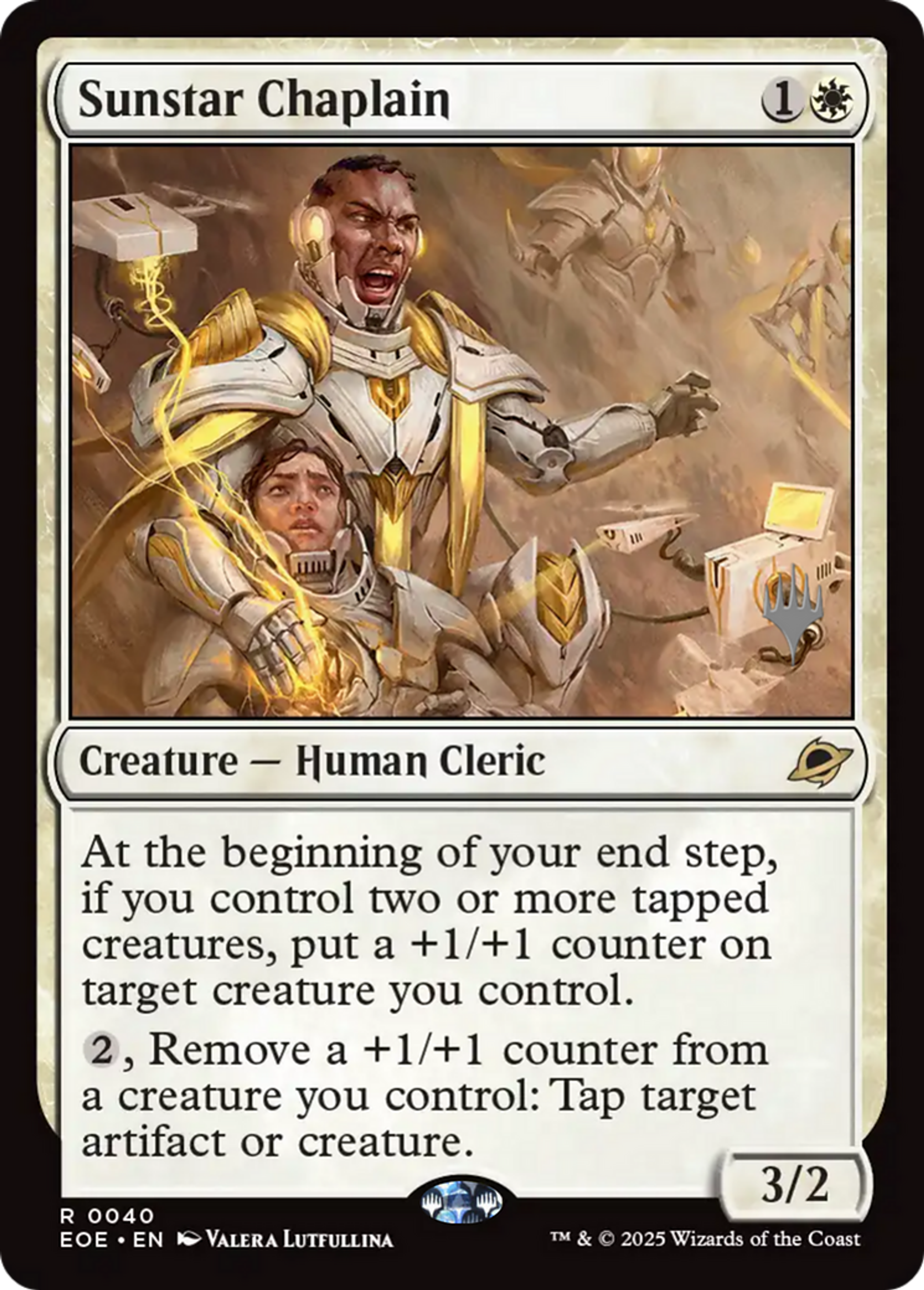 Aumônier de Solétoile — Edge of Eternities Promos — Magic: The Gathering