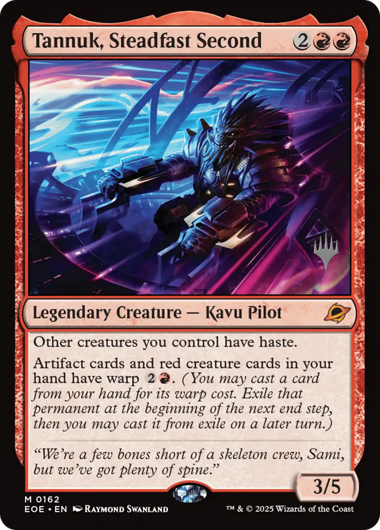 Tannuk, second inébranlable — Edge of Eternities Promos — Magic: The Gathering