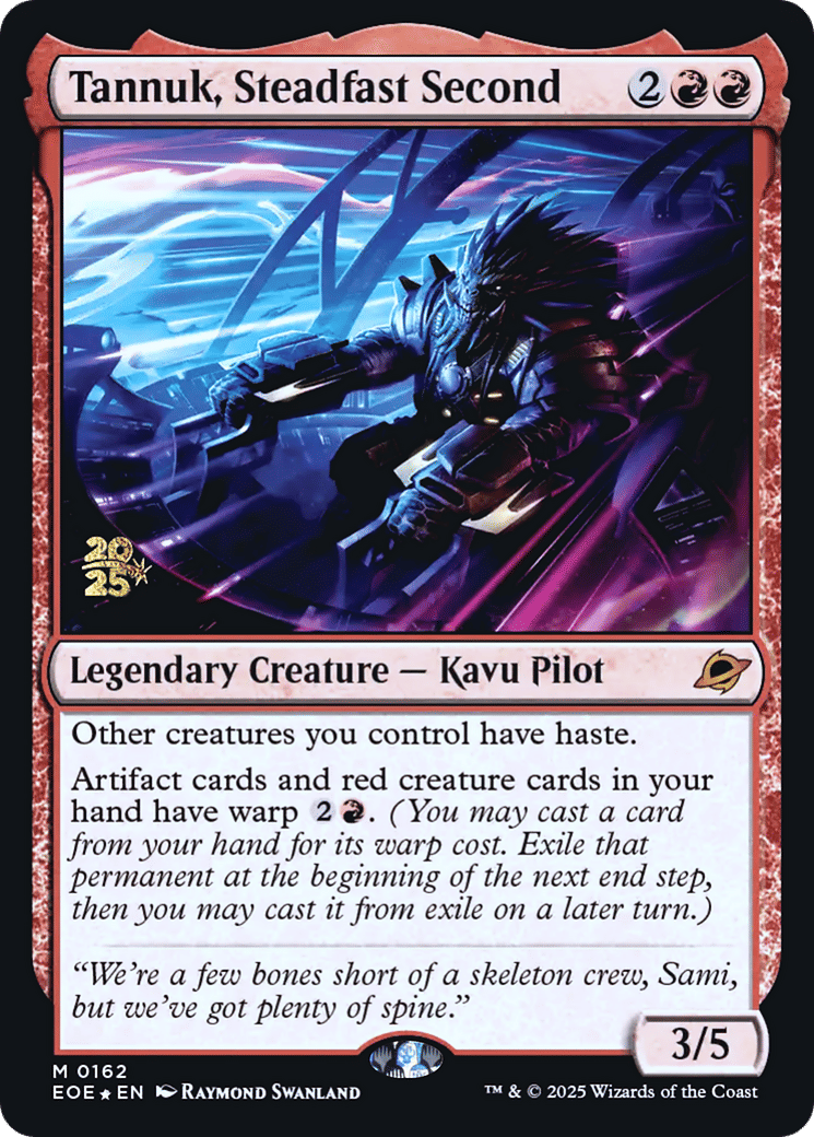 Tannuk, second inébranlable — Edge of Eternities Promos — Magic: The Gathering