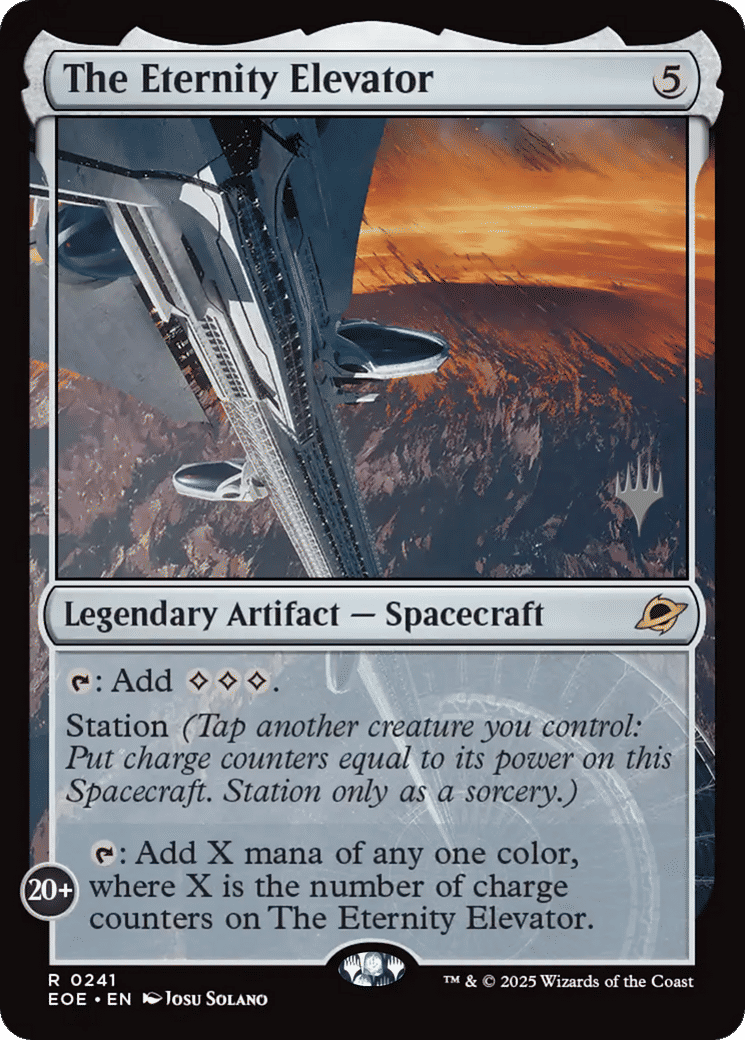 The Eternity Elevator — Edge of Eternities Promos — Magic: The Gathering