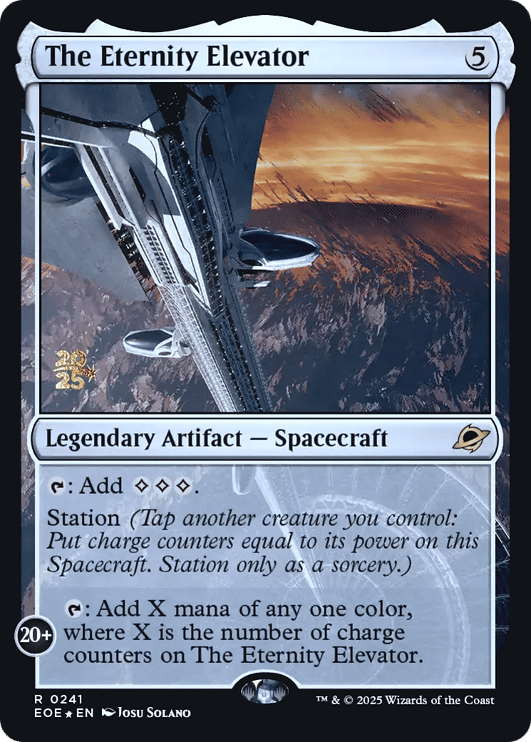 The Eternity Elevator — Edge of Eternities Promos — Magic: The Gathering