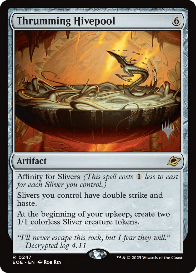 Thrumming Hivepool — Edge of Eternities Promos — Magic: The Gathering