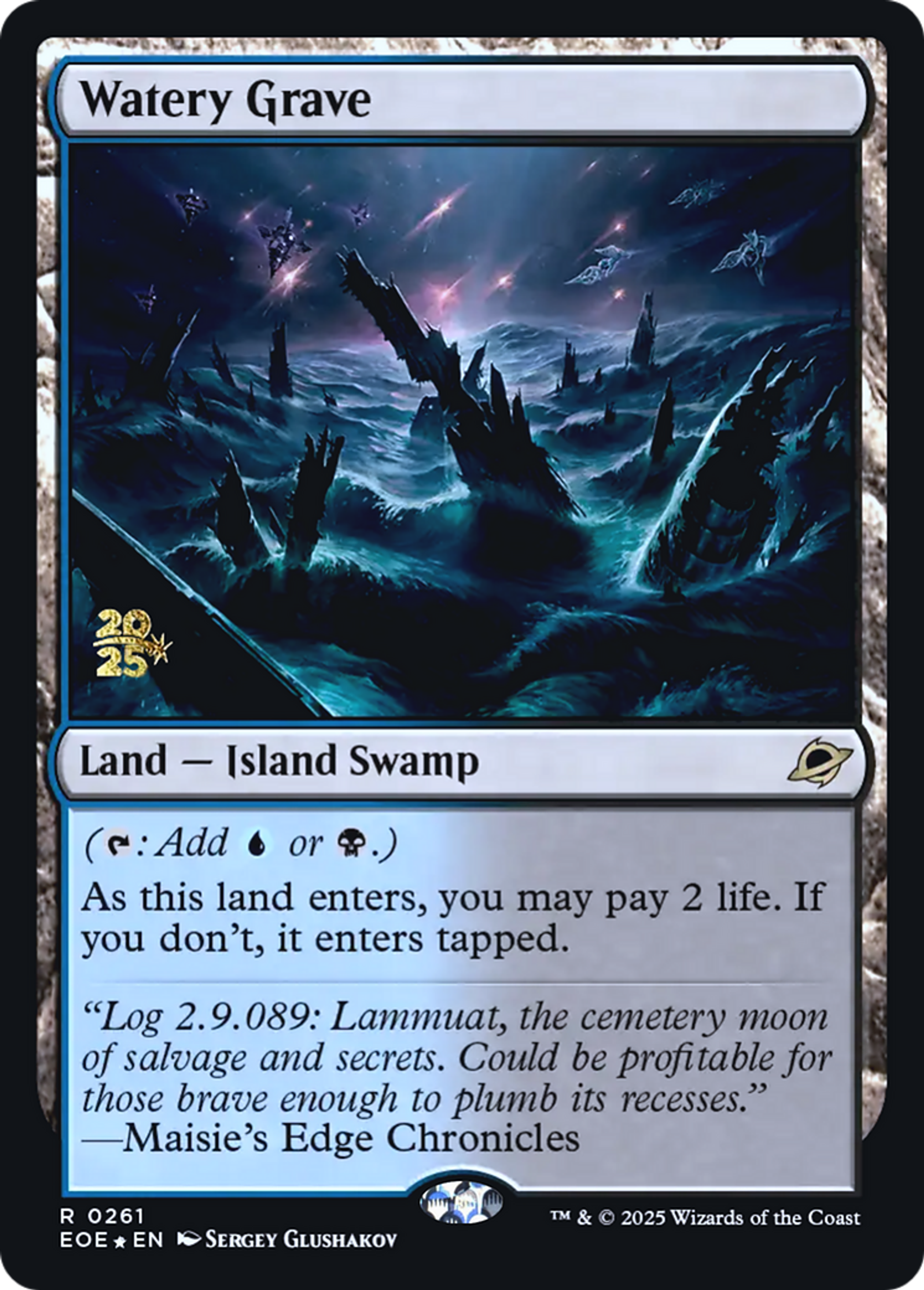 Tombe aquatique — Edge of Eternities Promos — Magic: The Gathering