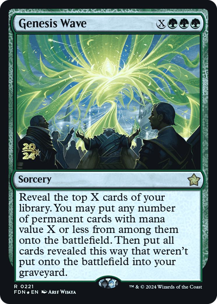 Genesis Wave — Foundations Promos — Magic: The Gathering