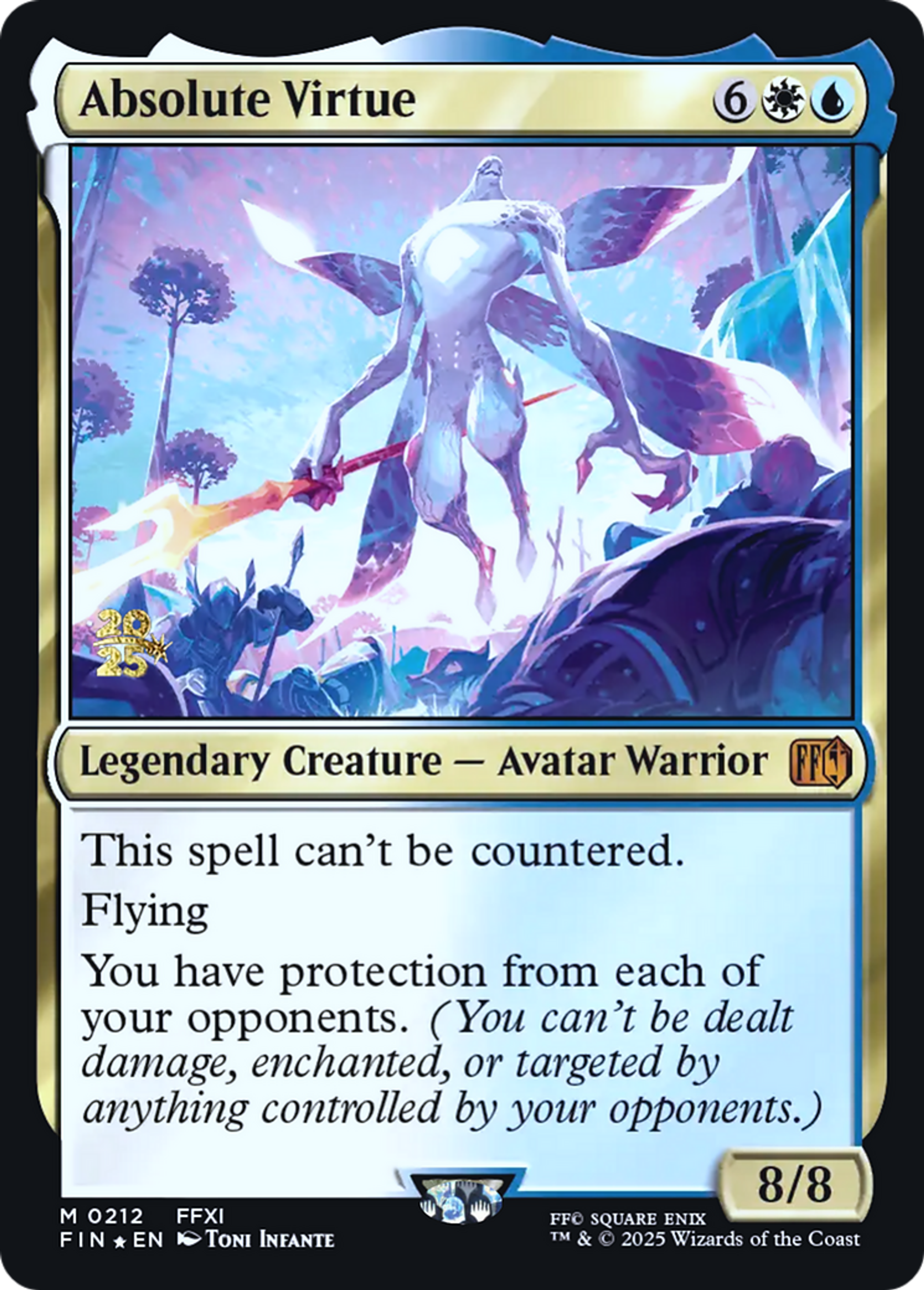Absolute Virtue — Final Fantasy Promos — Magic: The Gathering