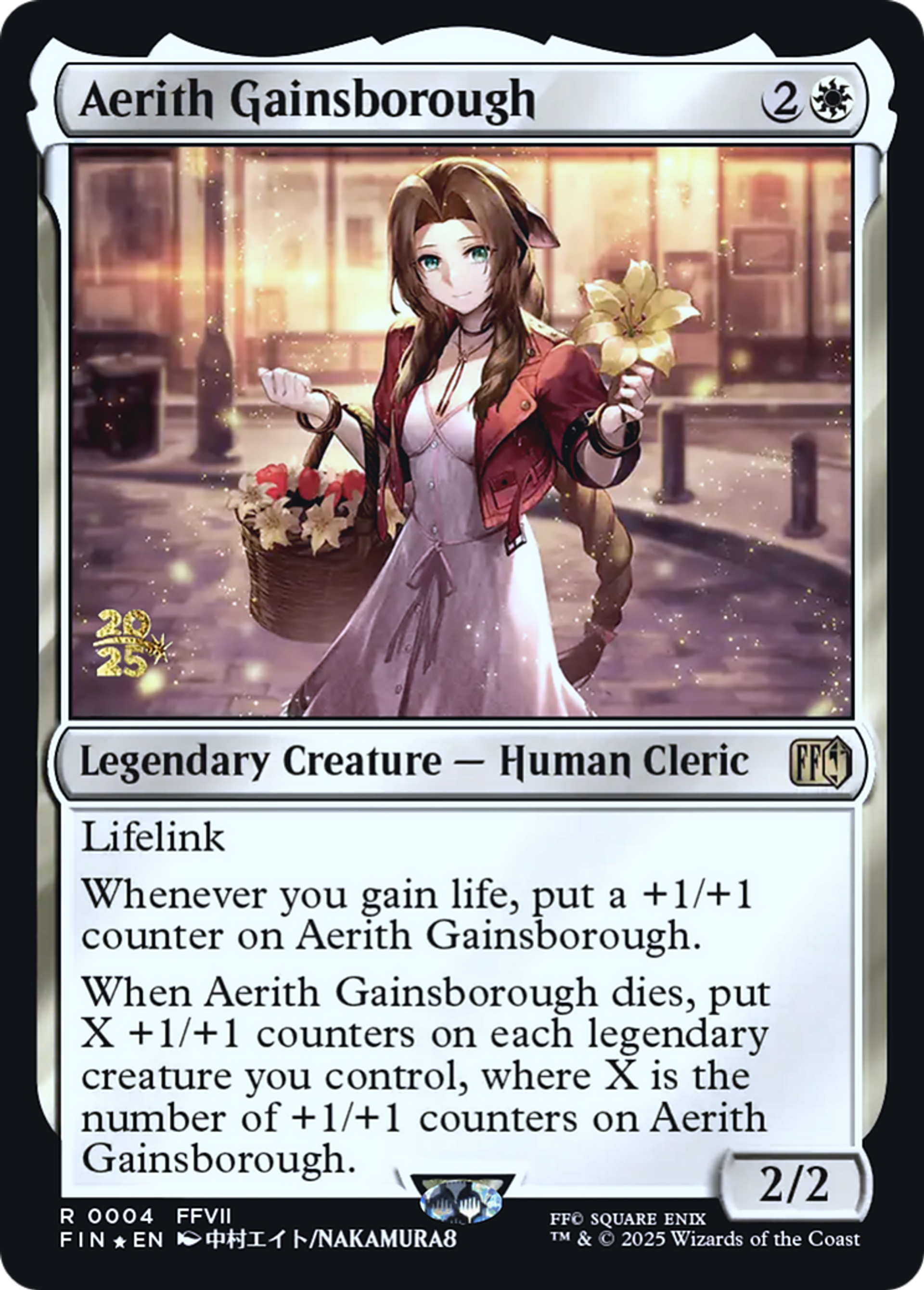 Aerith Gainsborough — Final Fantasy Promos — Magic: The Gathering