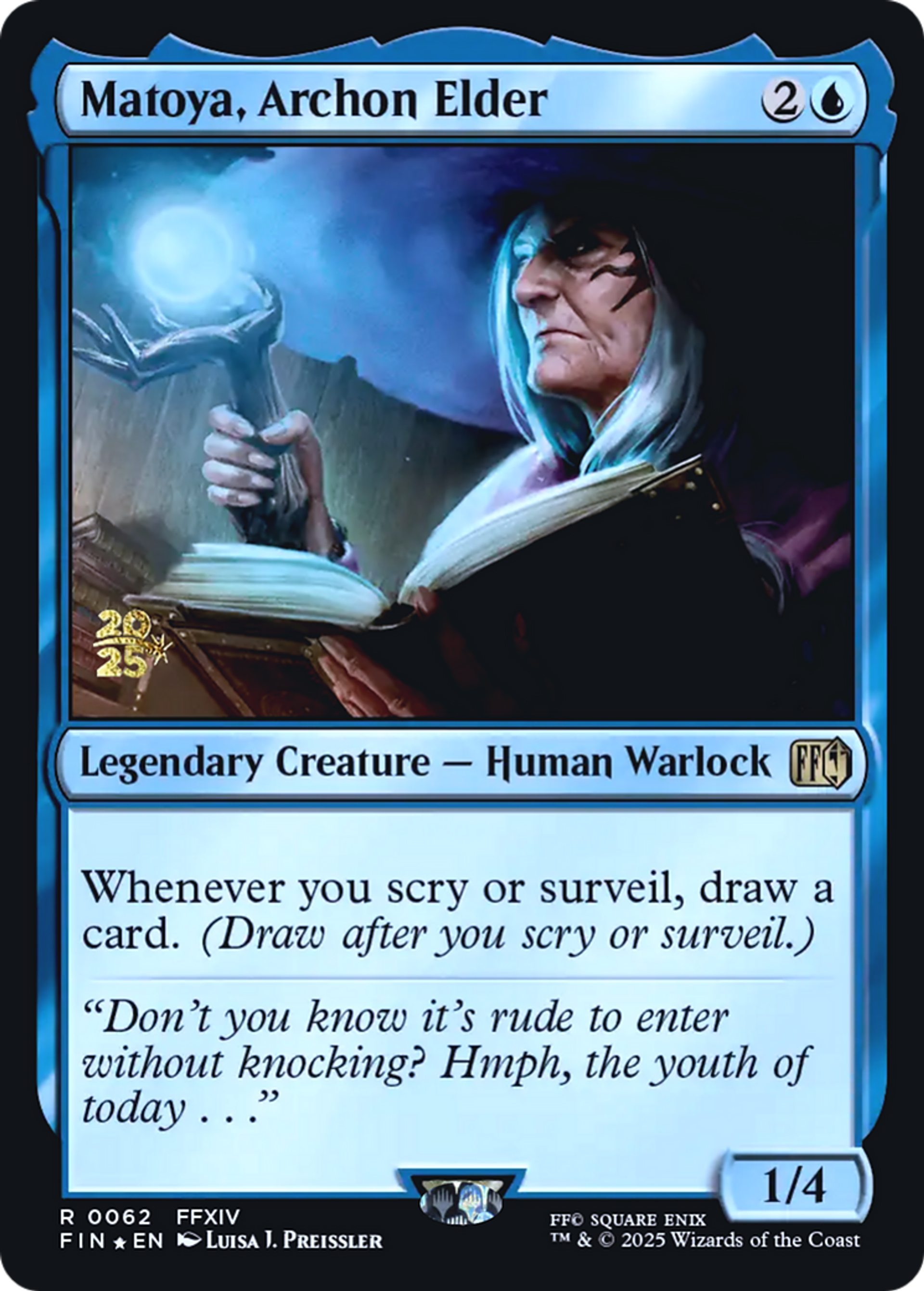 Matoya, ermite — Final Fantasy Promos — Magic: The Gathering