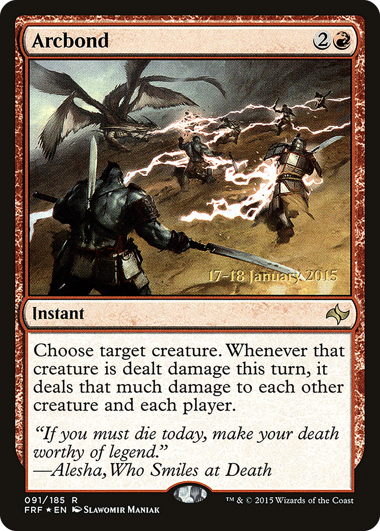 Arcbond — Fate Reforged Promos — Magic: The Gathering