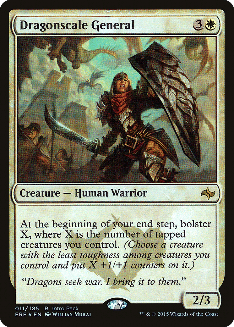 Dragonscale General — Fate Reforged Promos — Magic: The Gathering