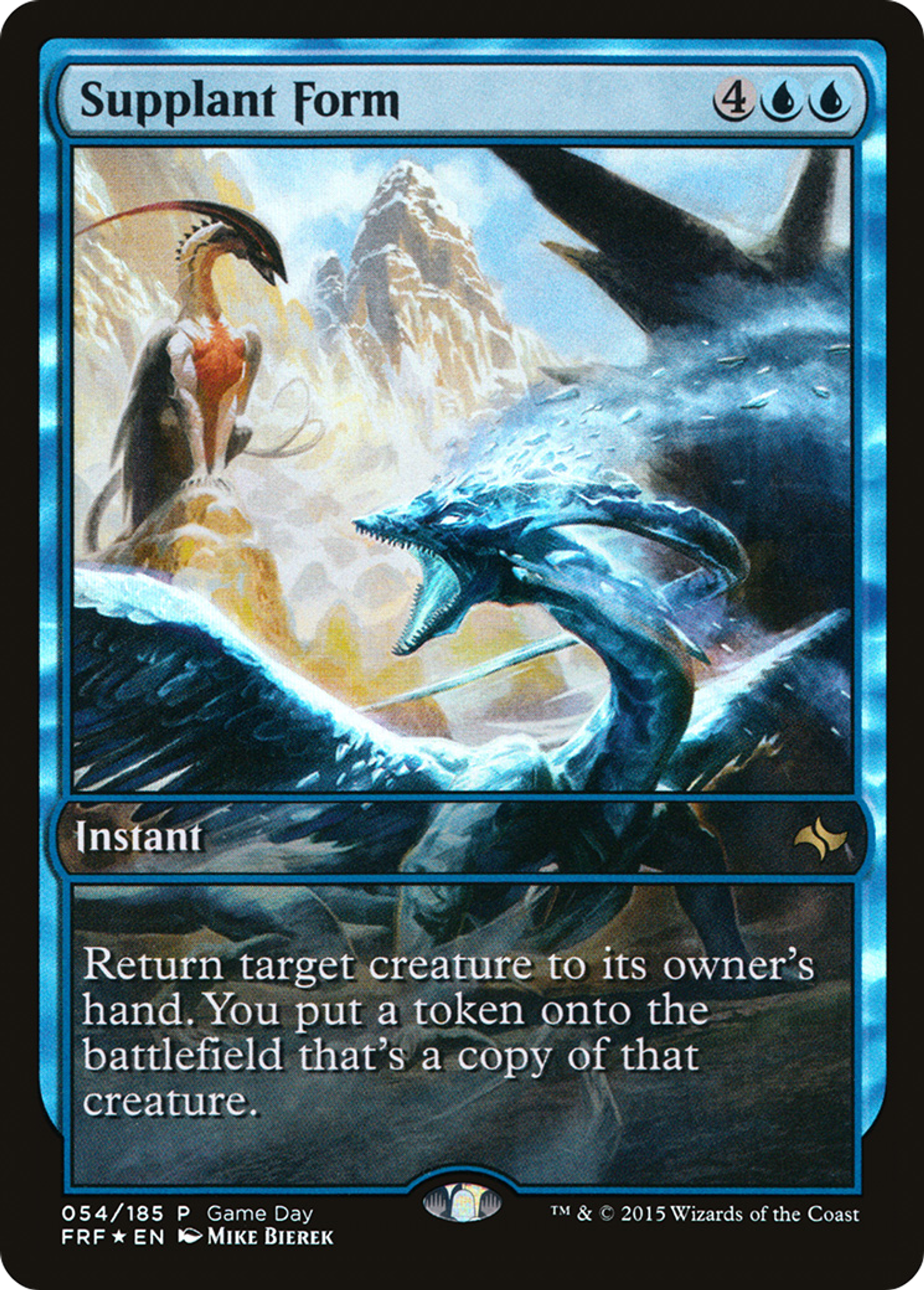 Supplant Form — Fate Reforged Promos — Magic: The Gathering
