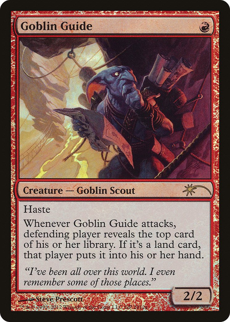 Goblin Guide — Grand Prix Promos — Magic: The Gathering