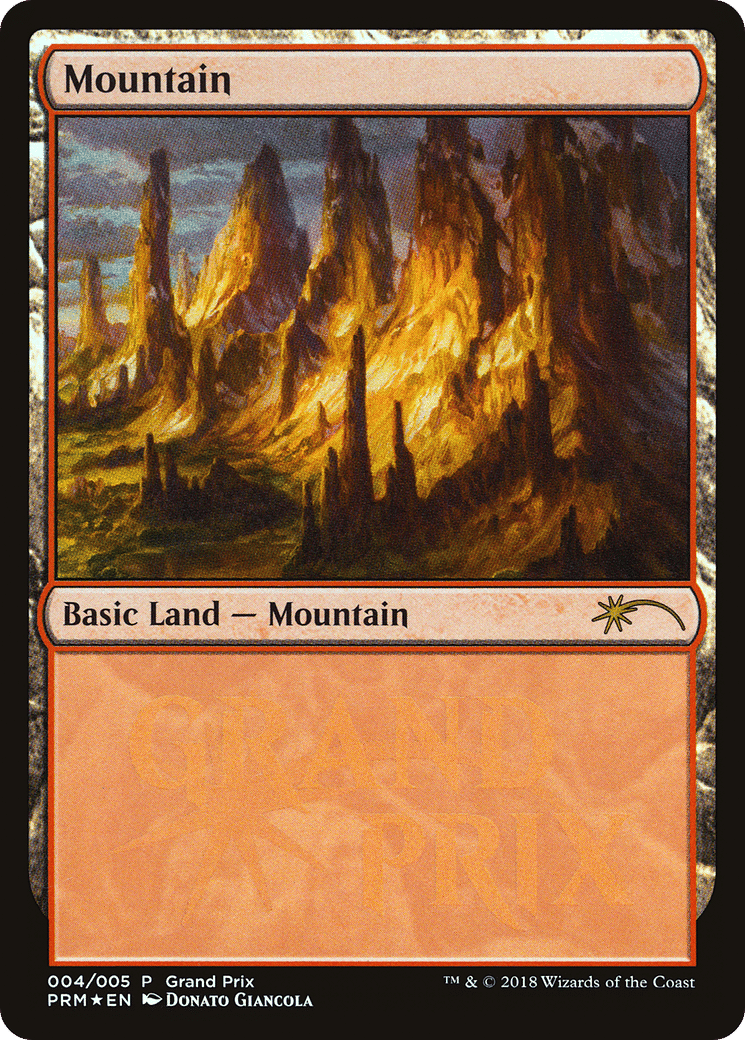 Montagne — Grand Prix Promos — Magic: The Gathering