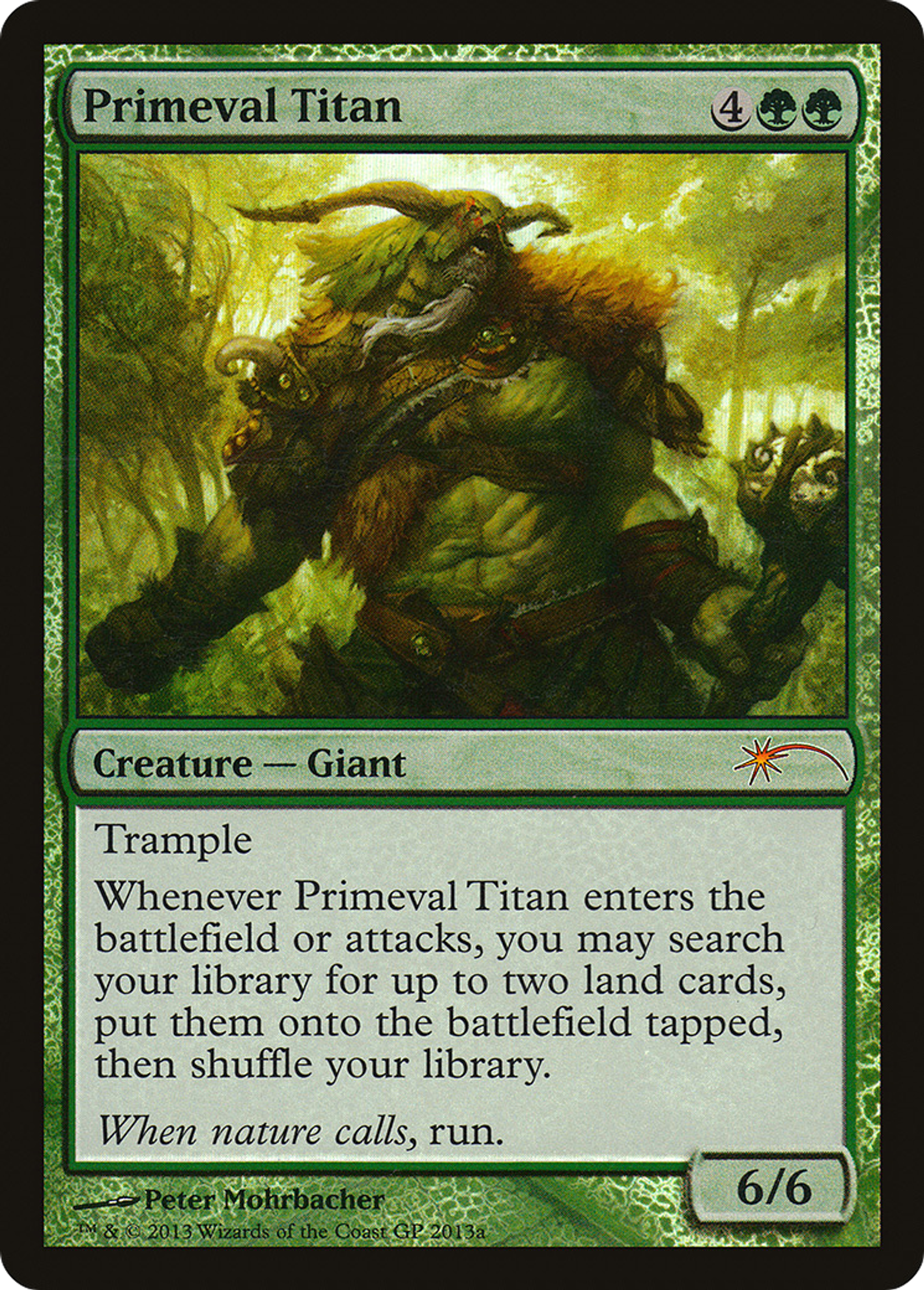 Titan primitif — Grand Prix Promos — Magic: The Gathering