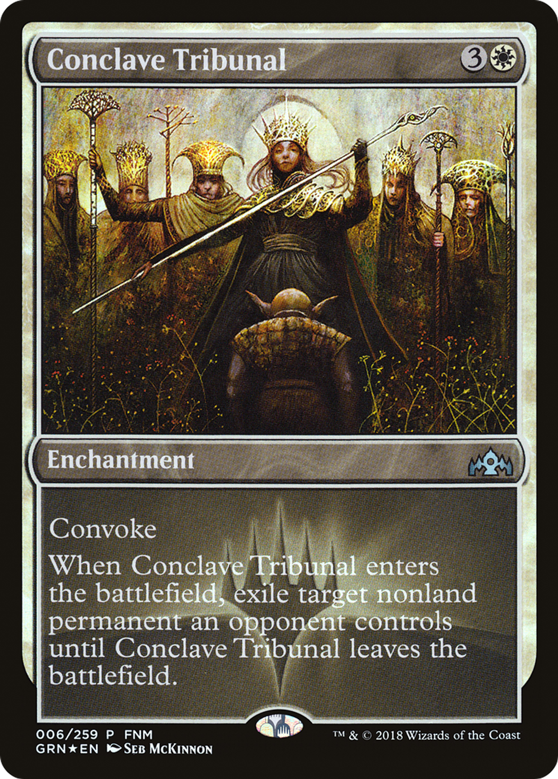 Conclave Tribunal — Guilds of Ravnica Promos — Magic: The Gathering