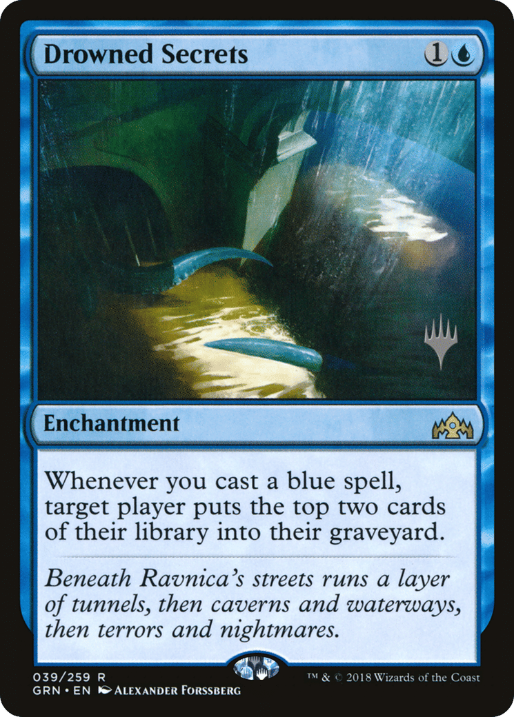 Drowned Secrets — Guilds of Ravnica Promos — Magic: The Gathering