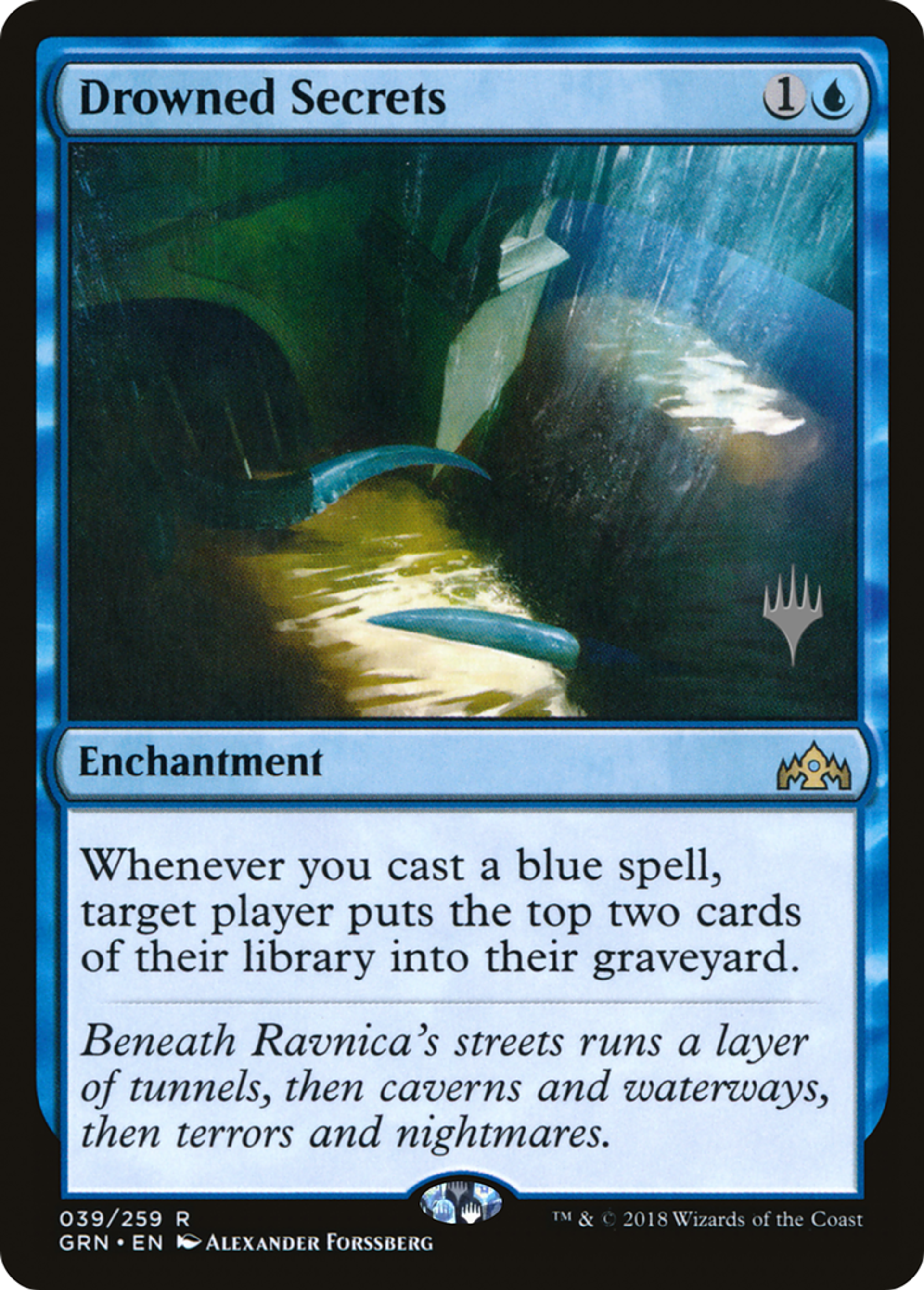 Drowned Secrets — Guilds of Ravnica Promos — Magic: The Gathering