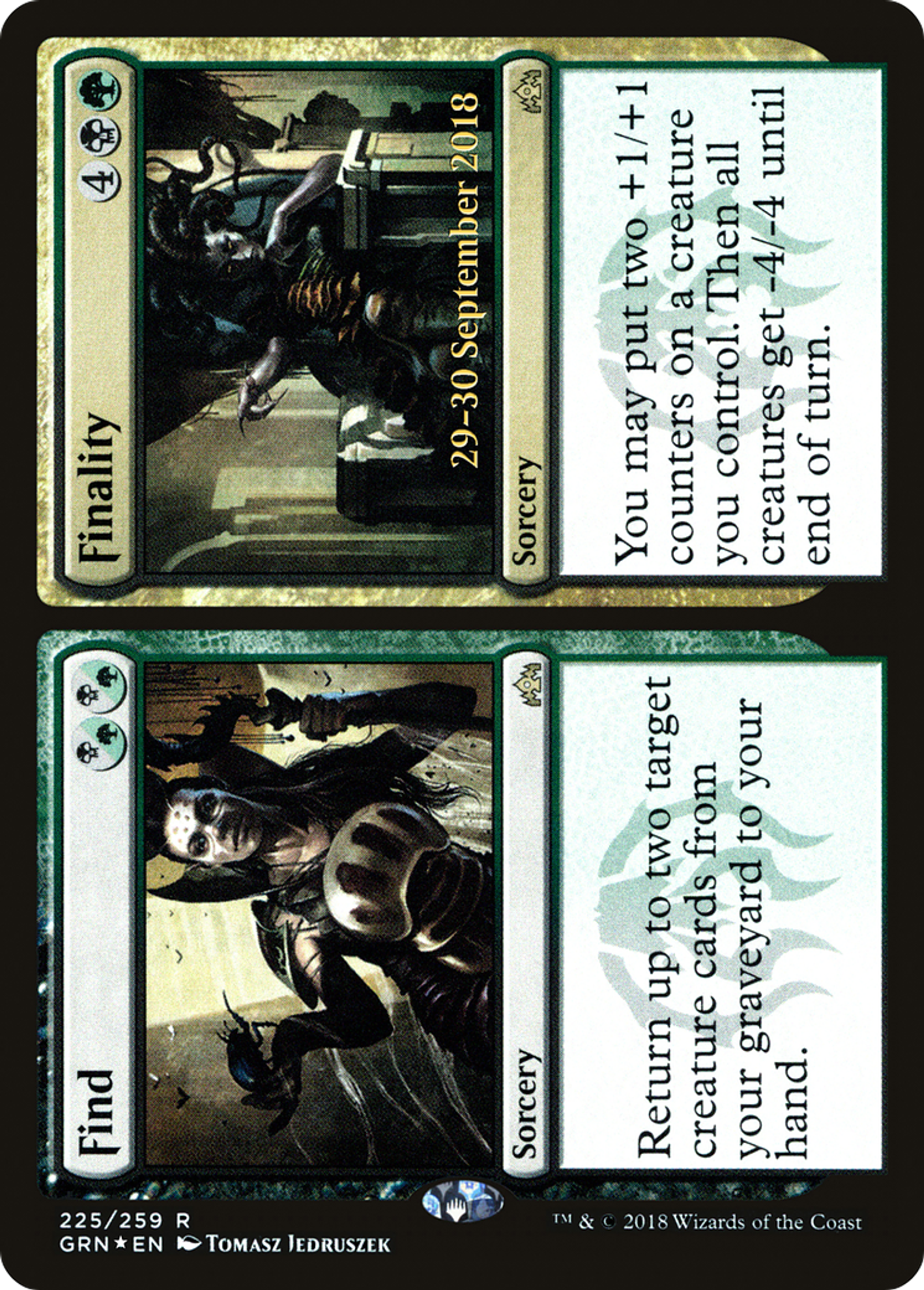 Find // Finality — Guilds of Ravnica Promos — Magic: The Gathering