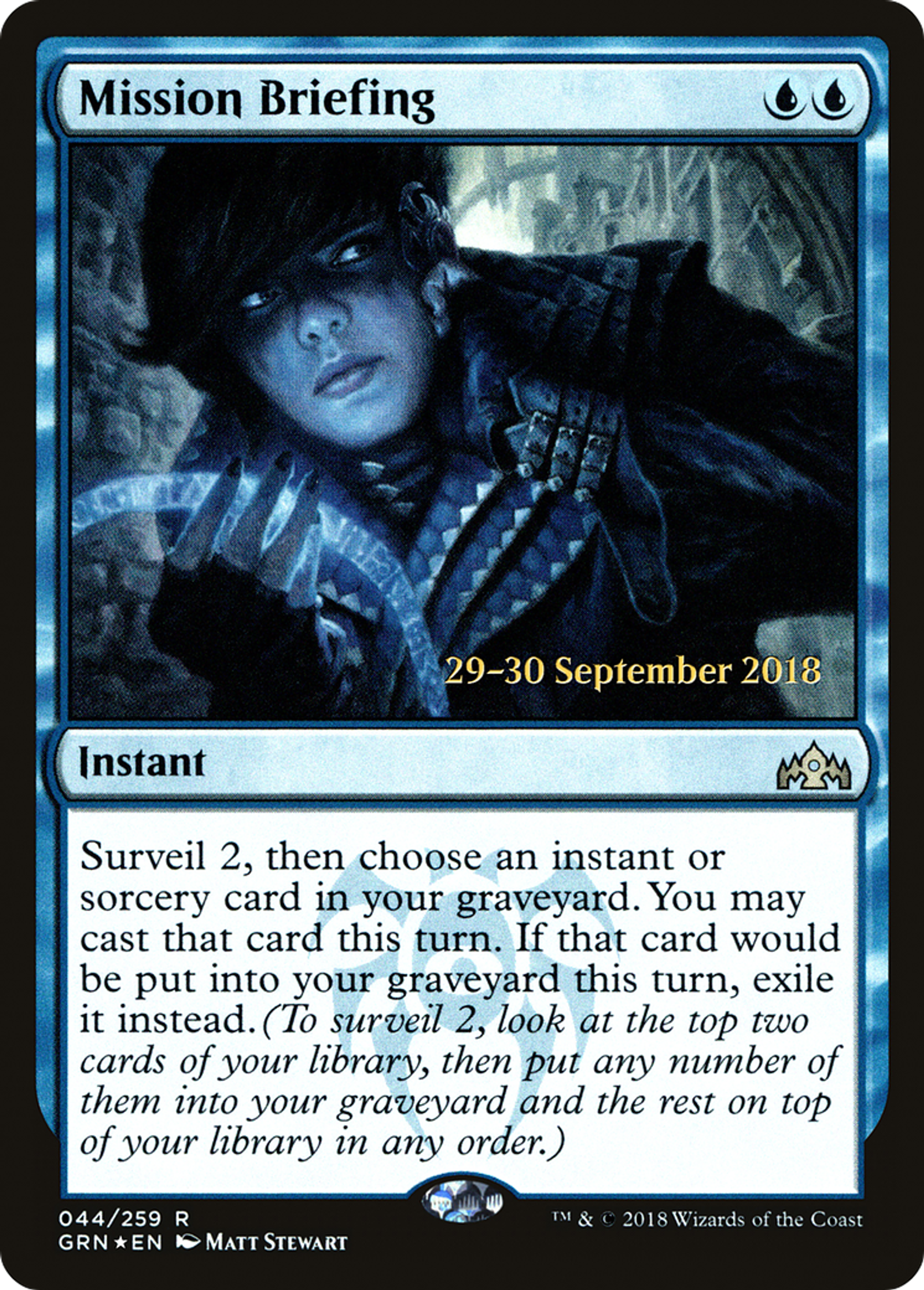 Mission Briefing — Guilds of Ravnica Promos — Magic: The Gathering