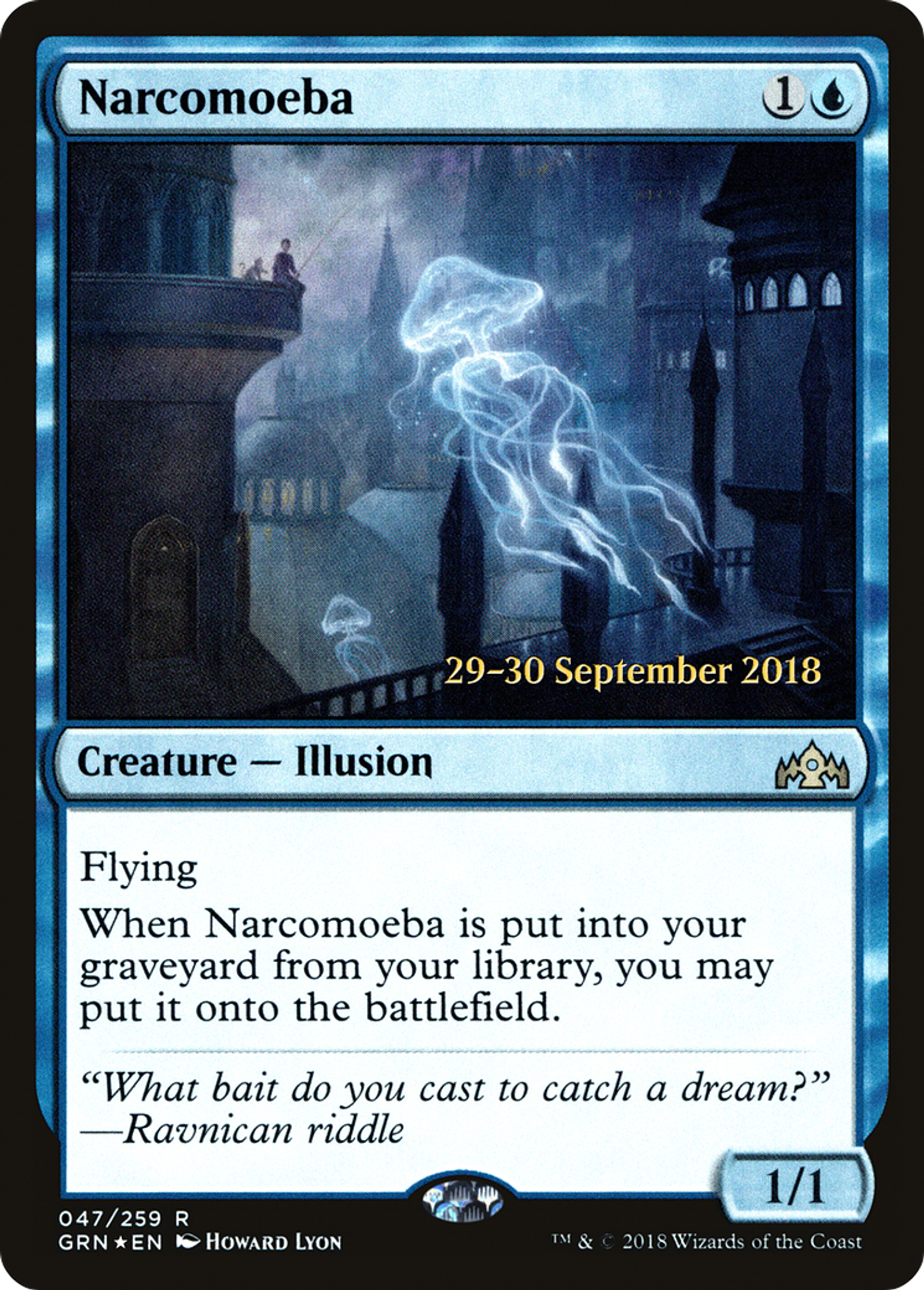Narcomoeba — Guilds of Ravnica Promos — Magic: The Gathering