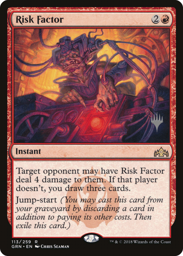 Risk Factor — Guilds of Ravnica Promos — Magic: The Gathering