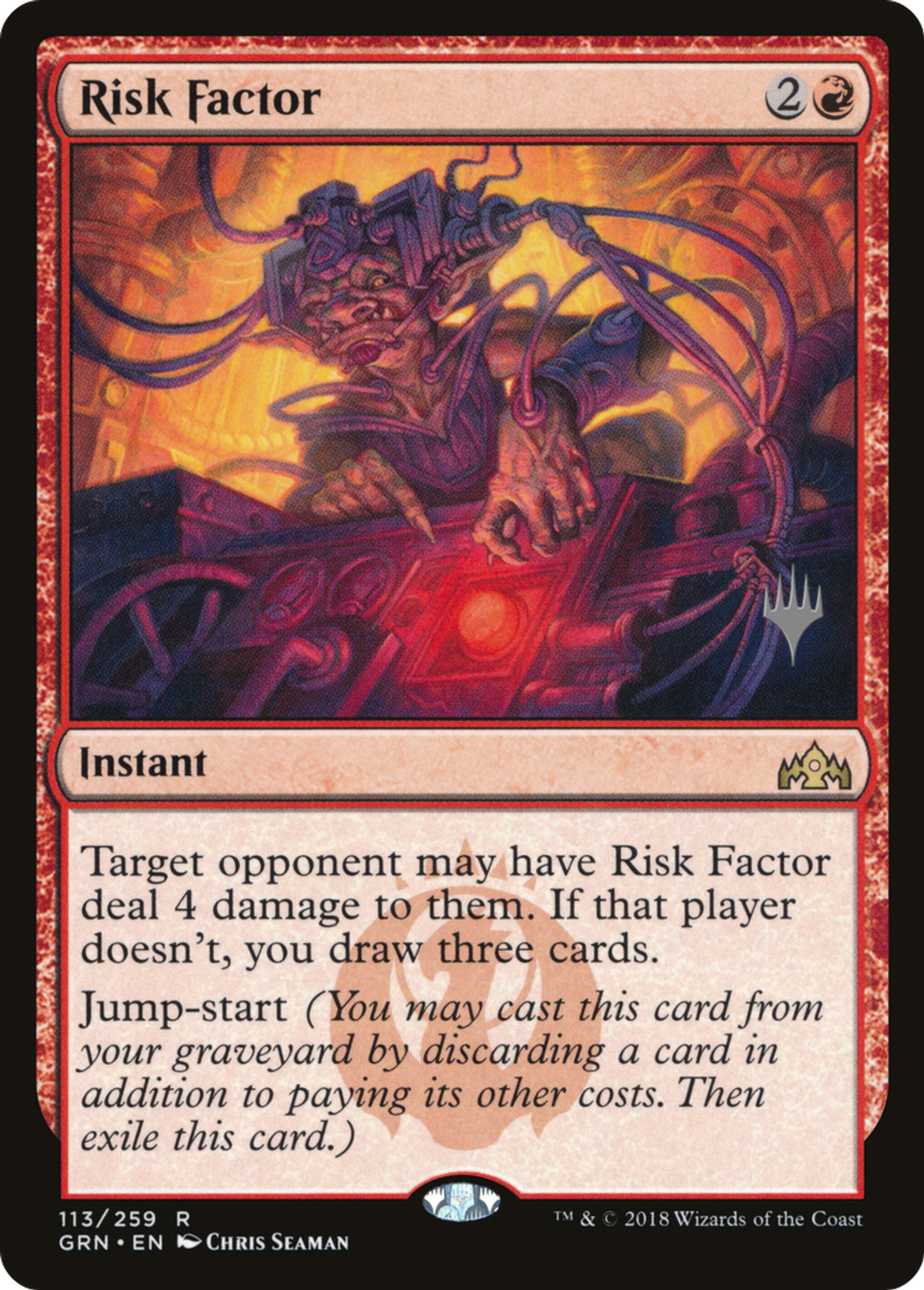 Risk Factor — Guilds of Ravnica Promos — Magic: The Gathering