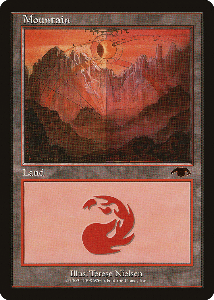 Mountain — Guru — Magic: The Gathering