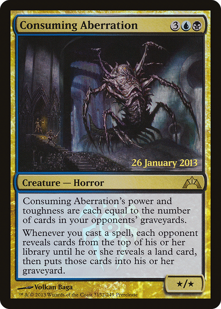 Consuming Aberration — Gatecrash Promos — Magic: The Gathering
