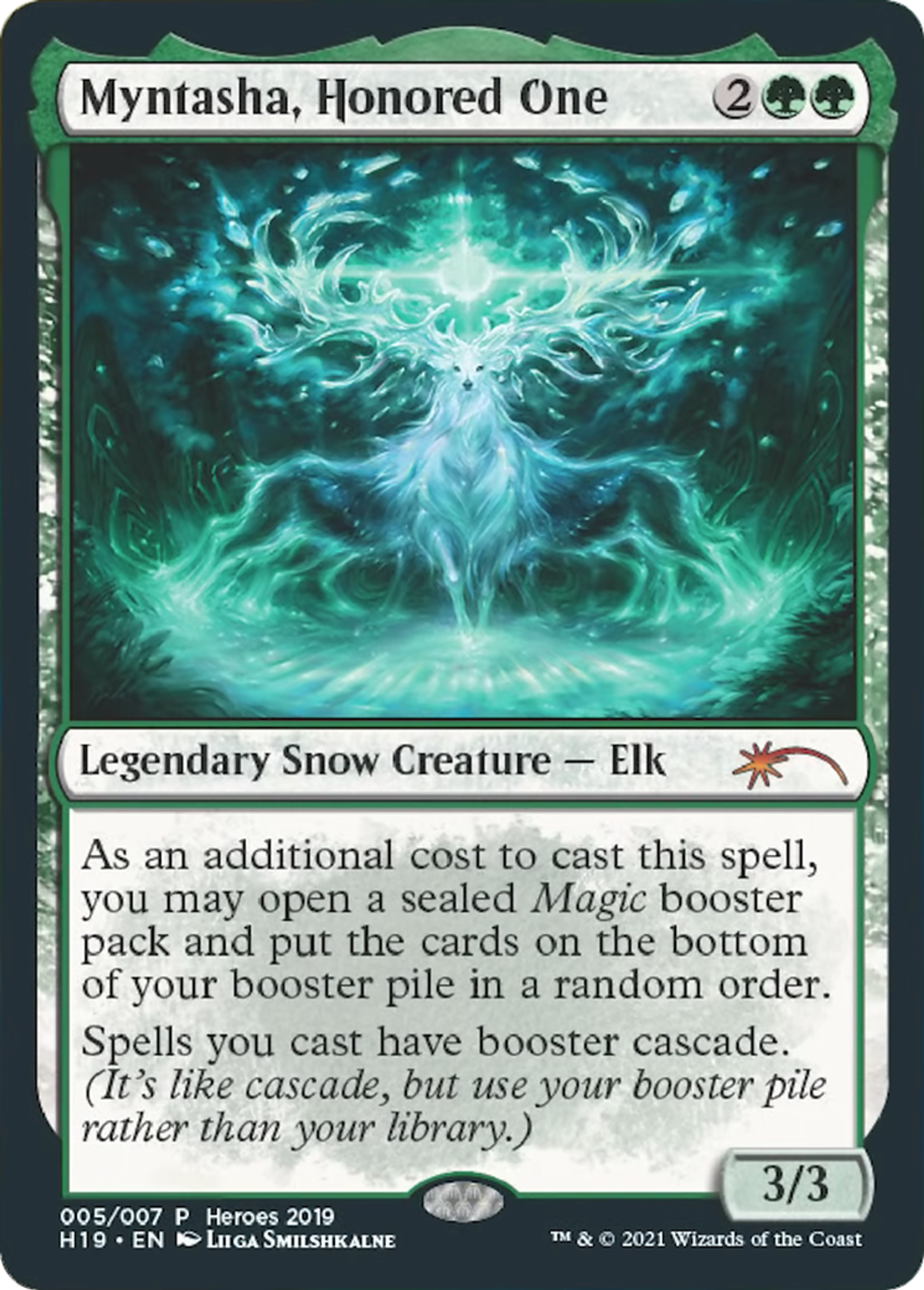 Myntasha, Honored One — 2019 Heroes of the Realm — Magic: The Gathering