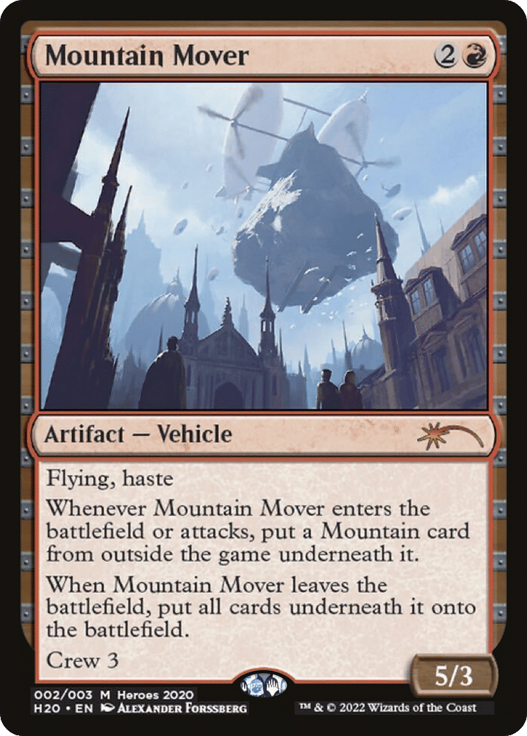 Mountain Mover — 2020 Heroes of the Realm — Magic: The Gathering