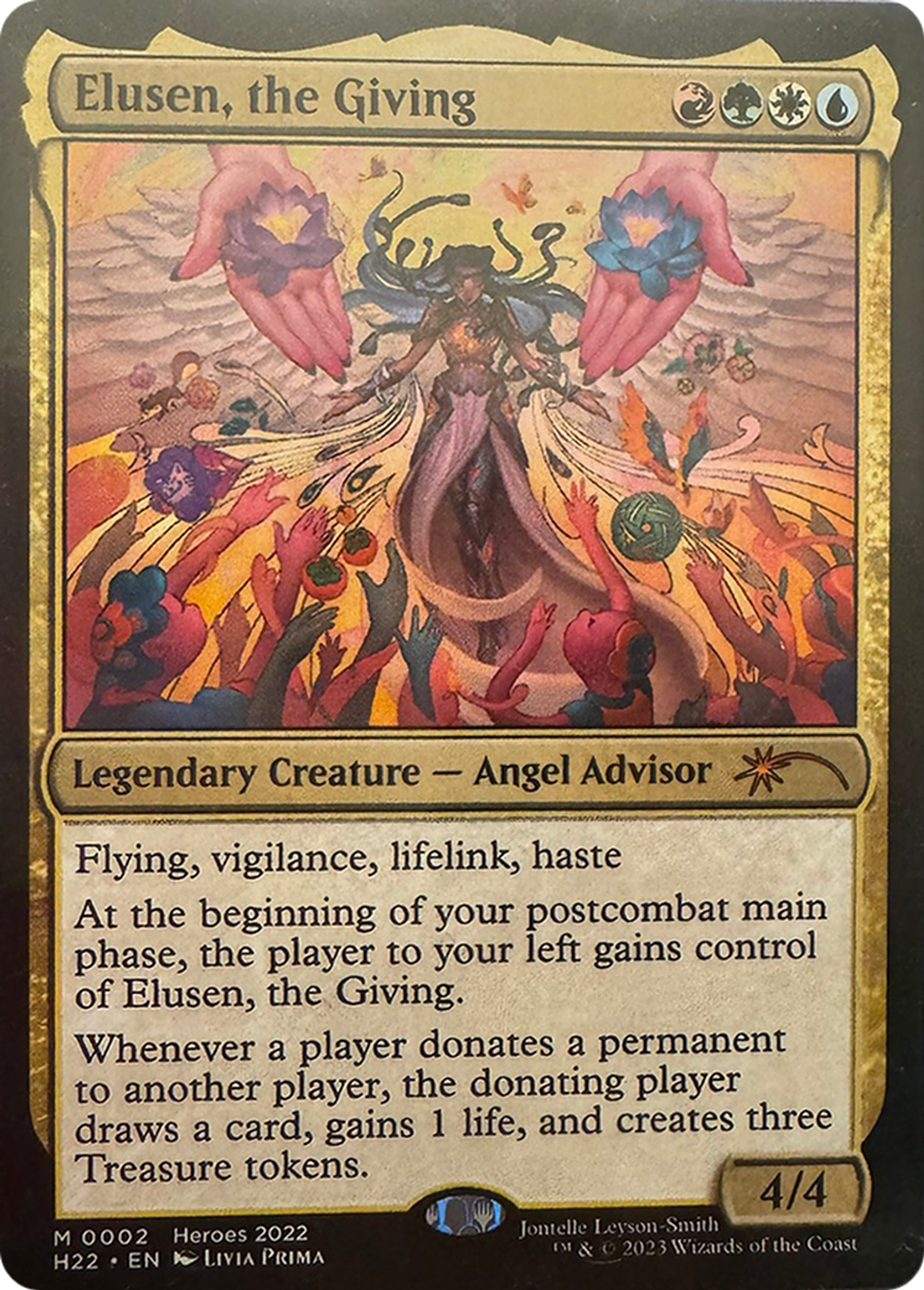 Elusen, the Giving — 2022 Heroes of the Realm — Magic: The Gathering