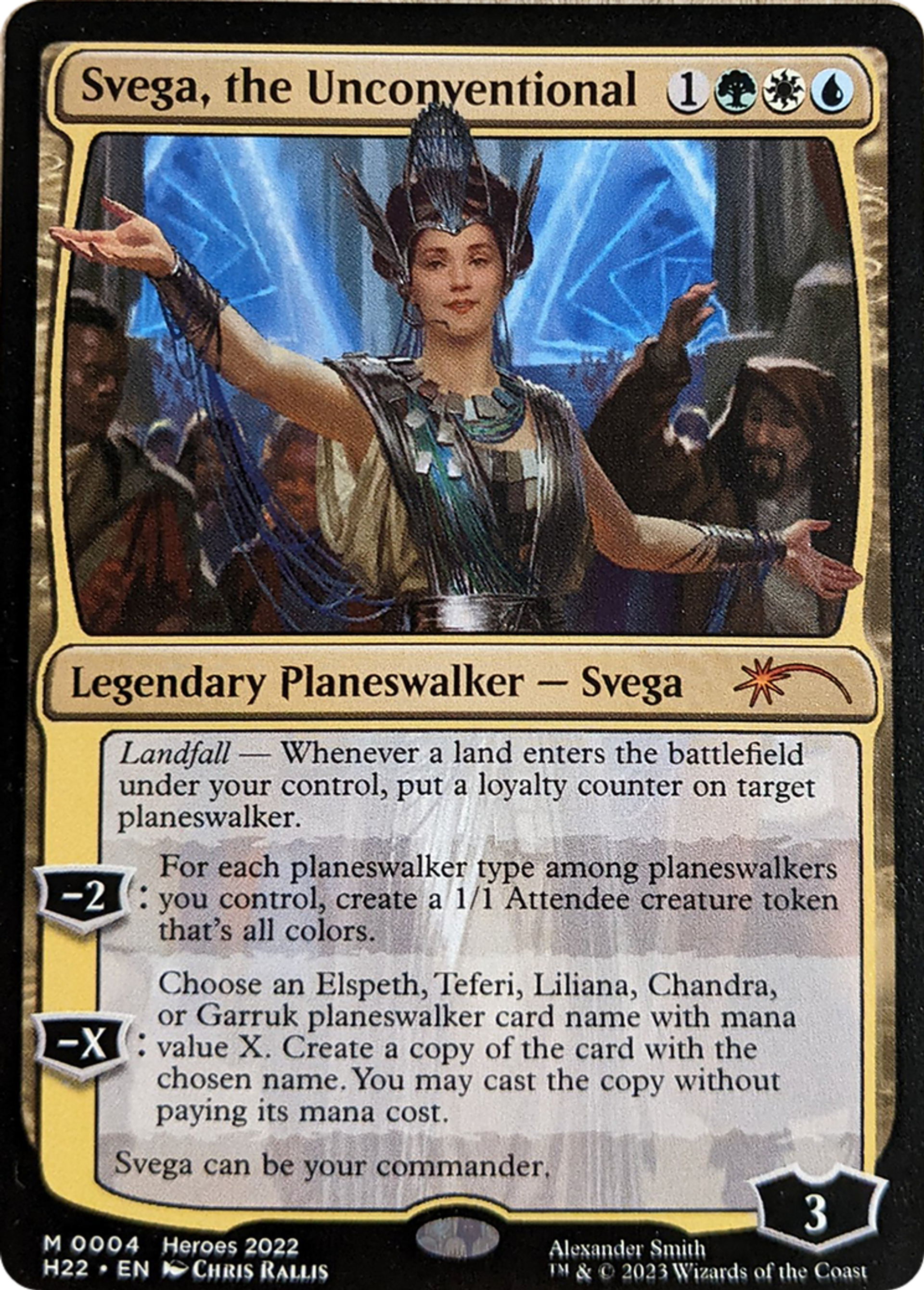 Svega, the Unconventional — 2022 Heroes of the Realm — Magic: The Gathering