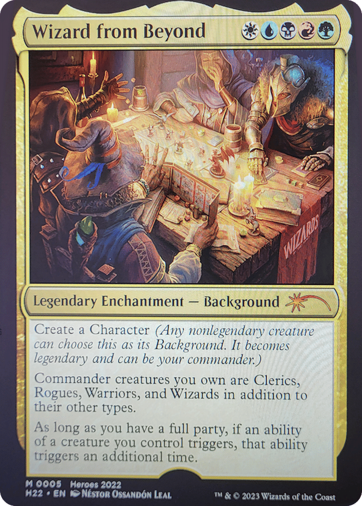 Wizard from Beyond — 2022 Heroes of the Realm — Magic: The Gathering