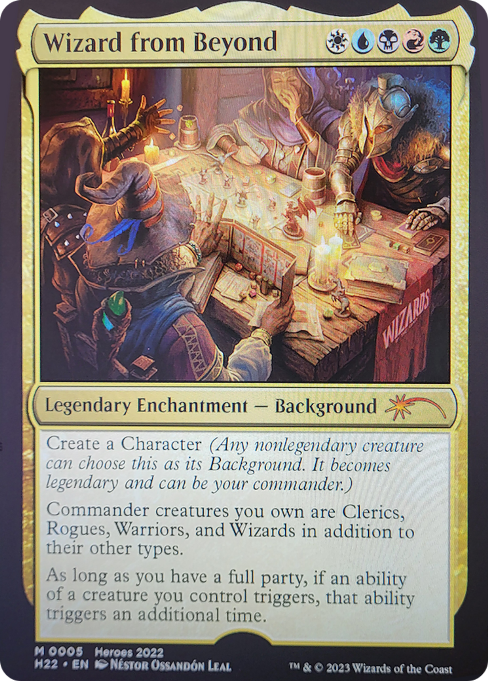 Wizard from Beyond — 2022 Heroes of the Realm — Magic: The Gathering