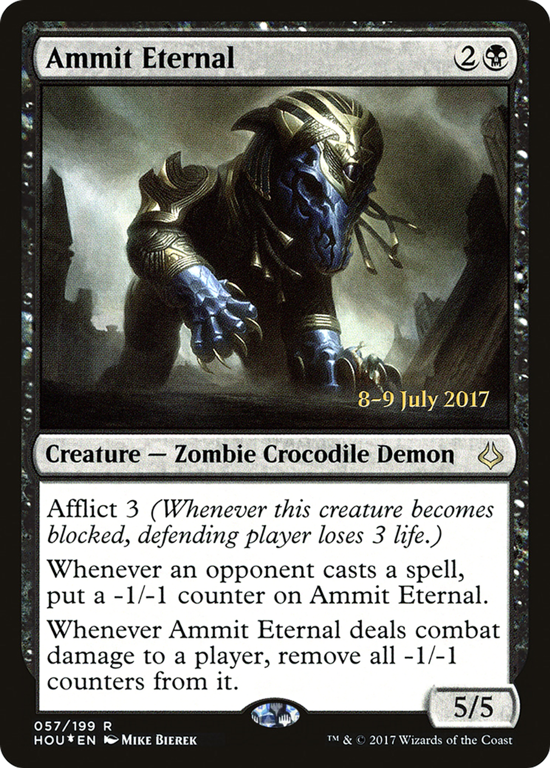Ammit Eternal — Hour of Devastation Promos — Magic: The Gathering