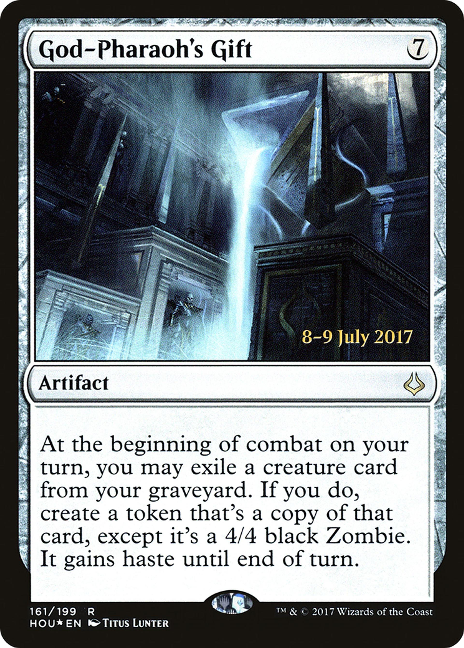 God-Pharaoh's Gift — Hour of Devastation Promos — Magic: The Gathering