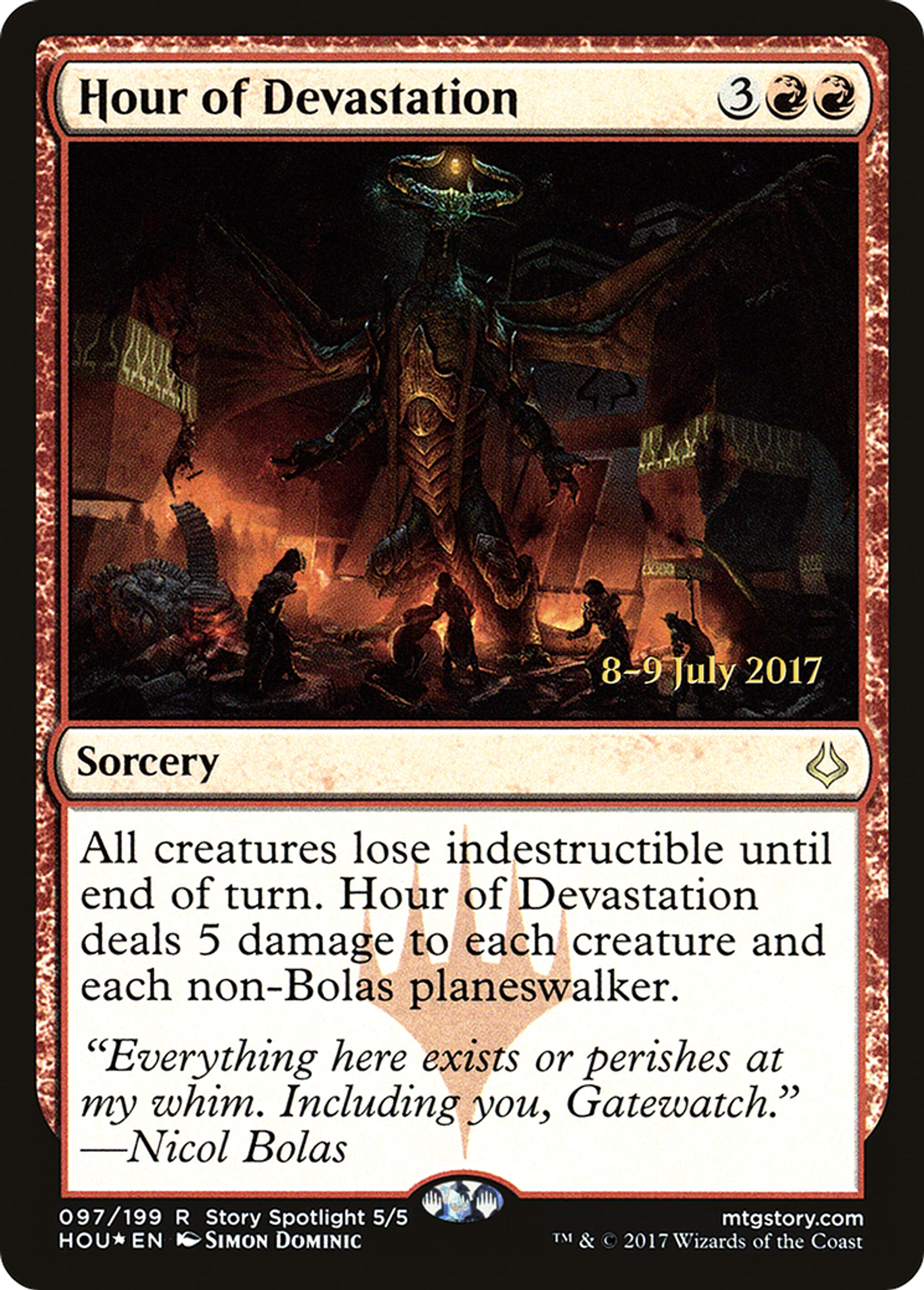 Hour of Devastation — Hour of Devastation Promos — Magic: The Gathering