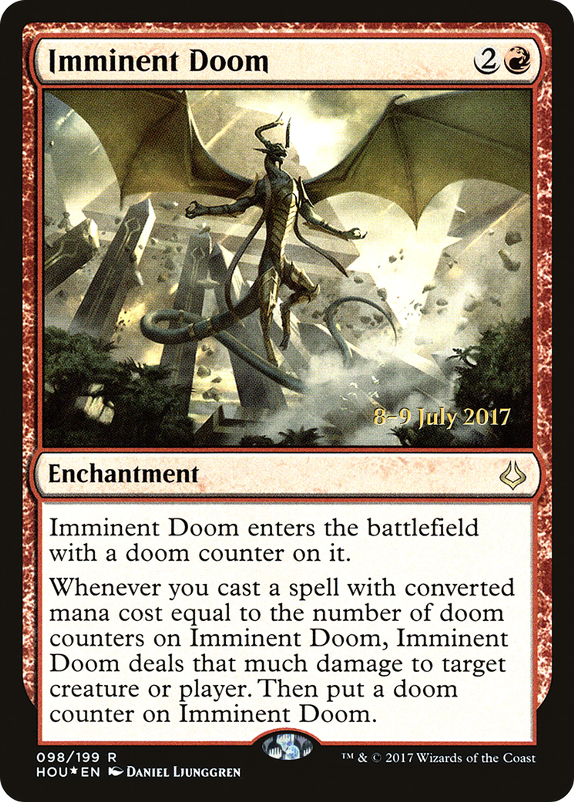 Imminent Doom — Hour of Devastation Promos — Magic: The Gathering