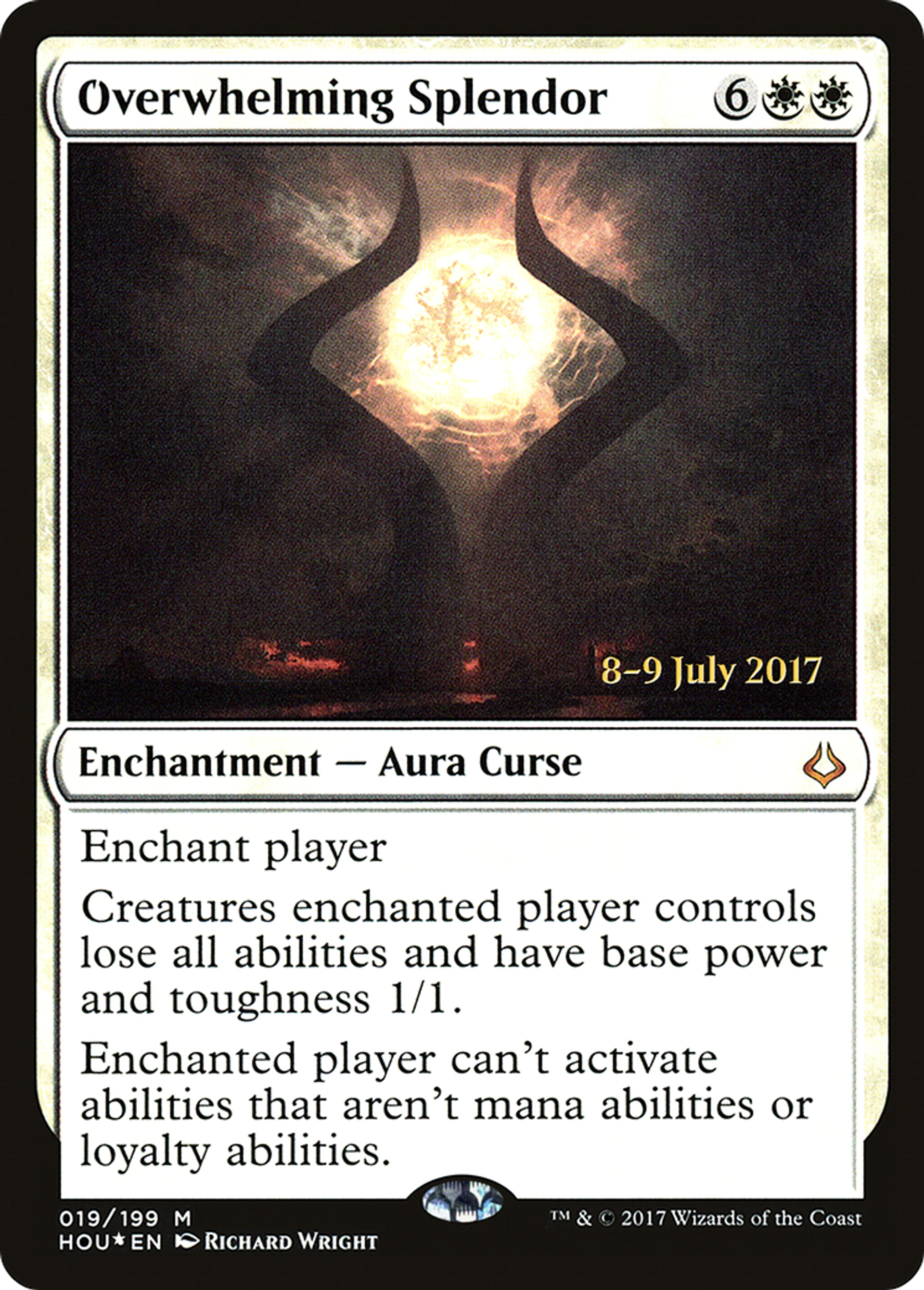 Overwhelming Splendor — Hour of Devastation Promos — Magic: The Gathering