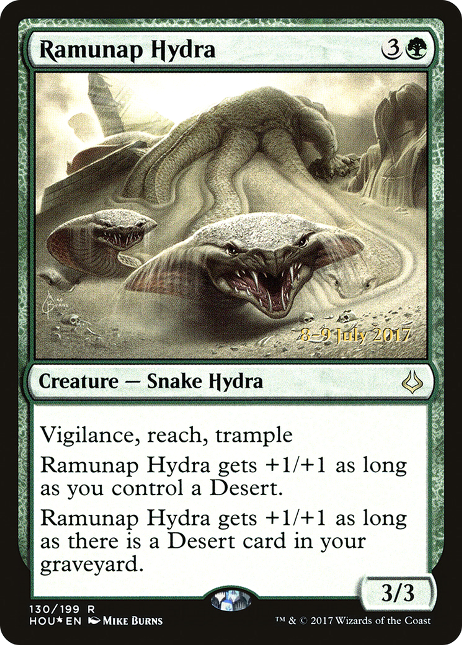 Ramunap Hydra — Hour of Devastation Promos — Magic: The Gathering