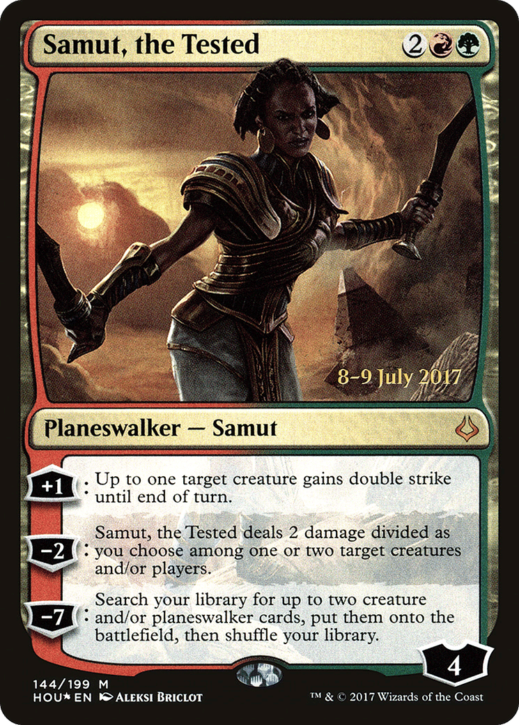 Samut, the Tested — Hour of Devastation Promos — Magic: The Gathering