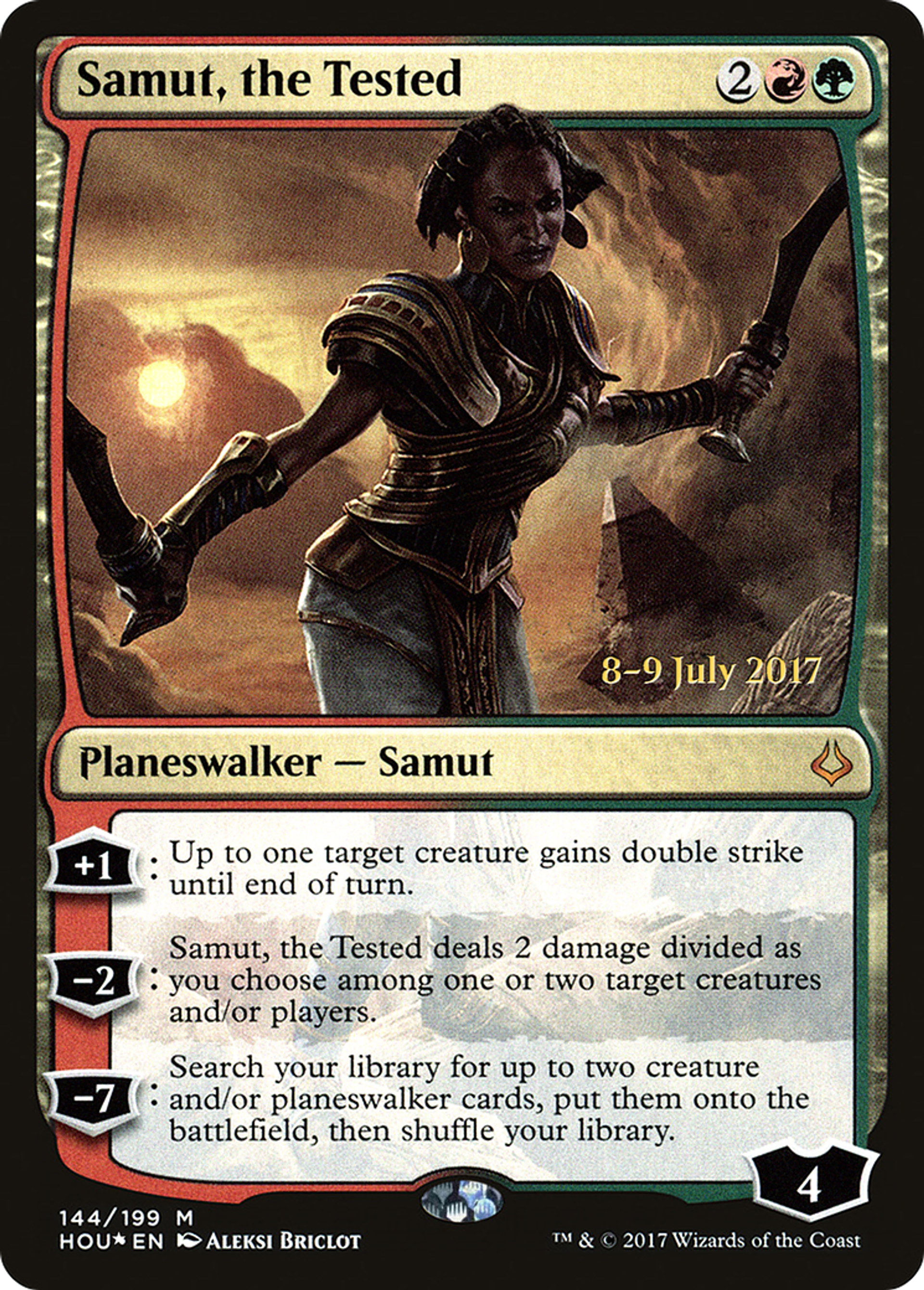 Samut, the Tested — Hour of Devastation Promos — Magic: The Gathering