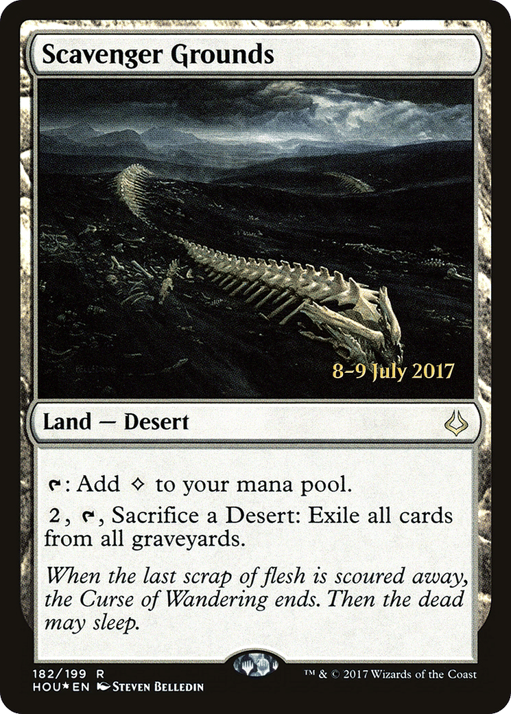 Scavenger Grounds — Hour of Devastation Promos — Magic: The Gathering