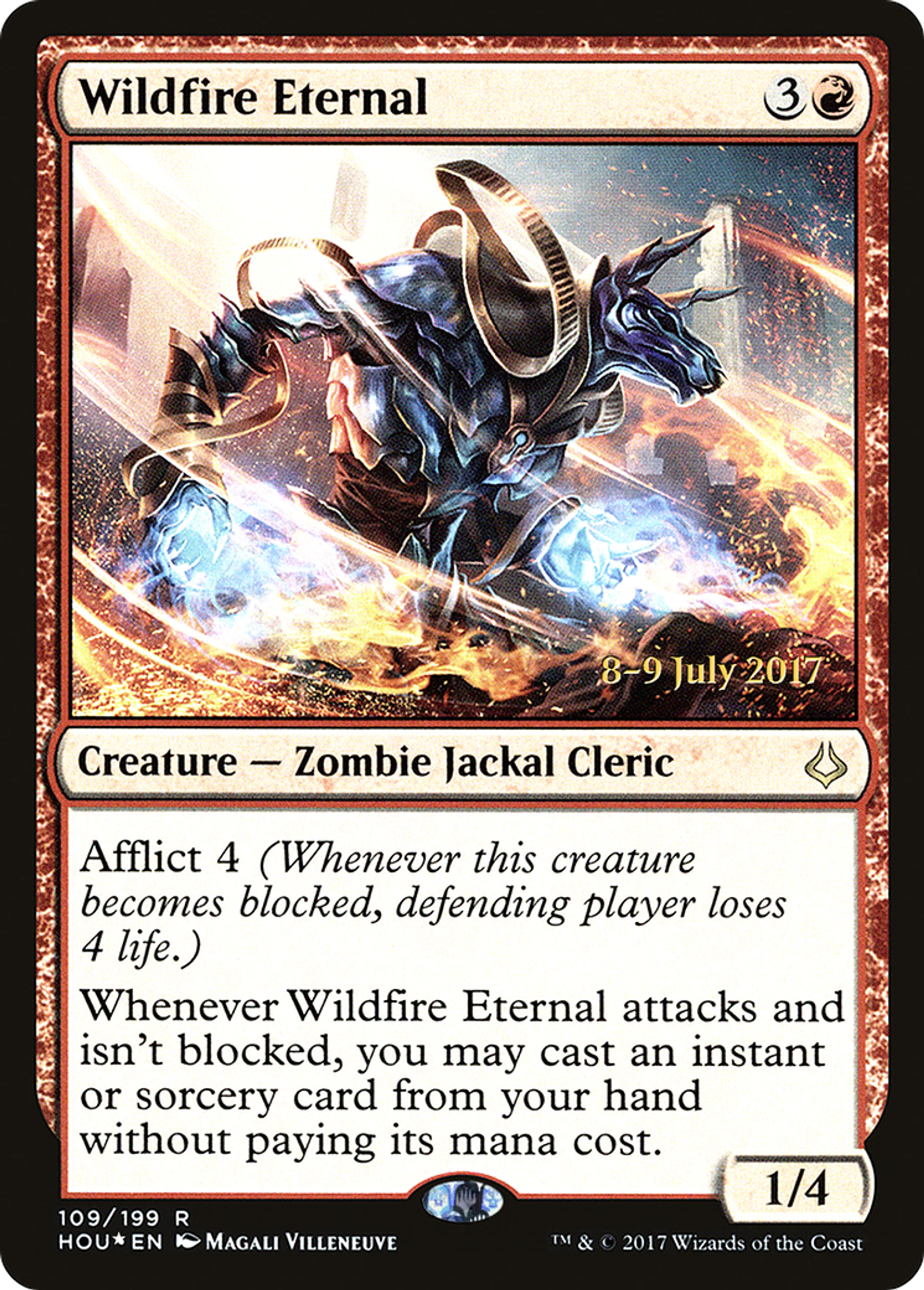 Wildfire Eternal — Hour of Devastation Promos — Magic: The Gathering