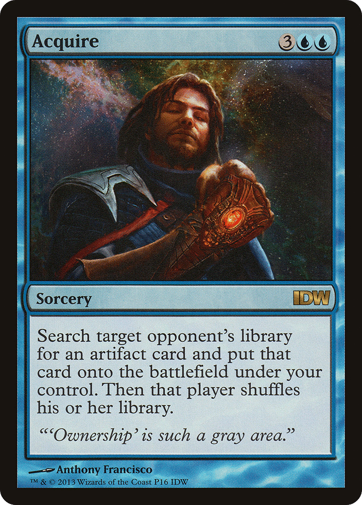 Acquire — IDW Comics Inserts — Magic: The Gathering